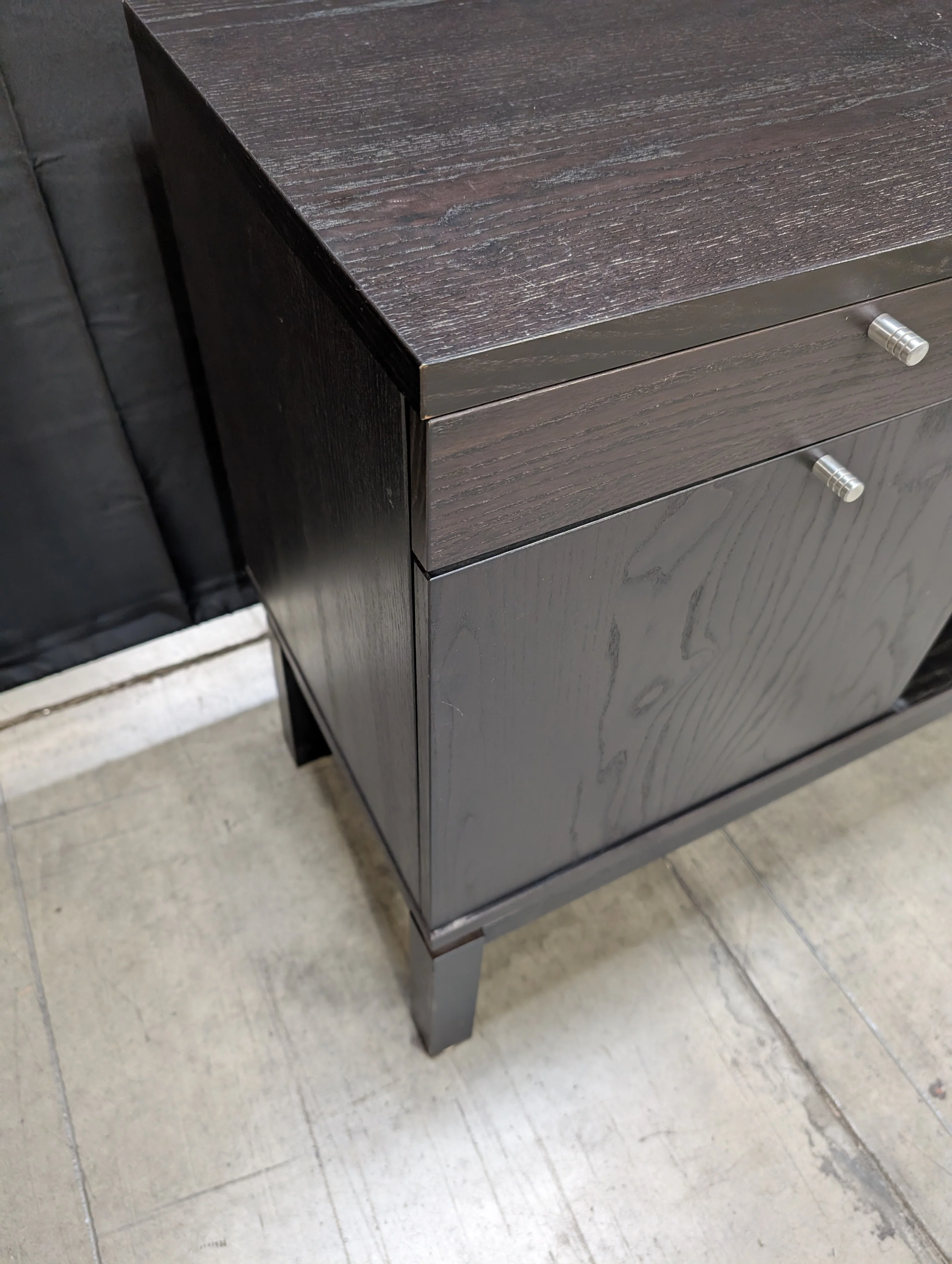 Sleek Black Credenza - Image 6