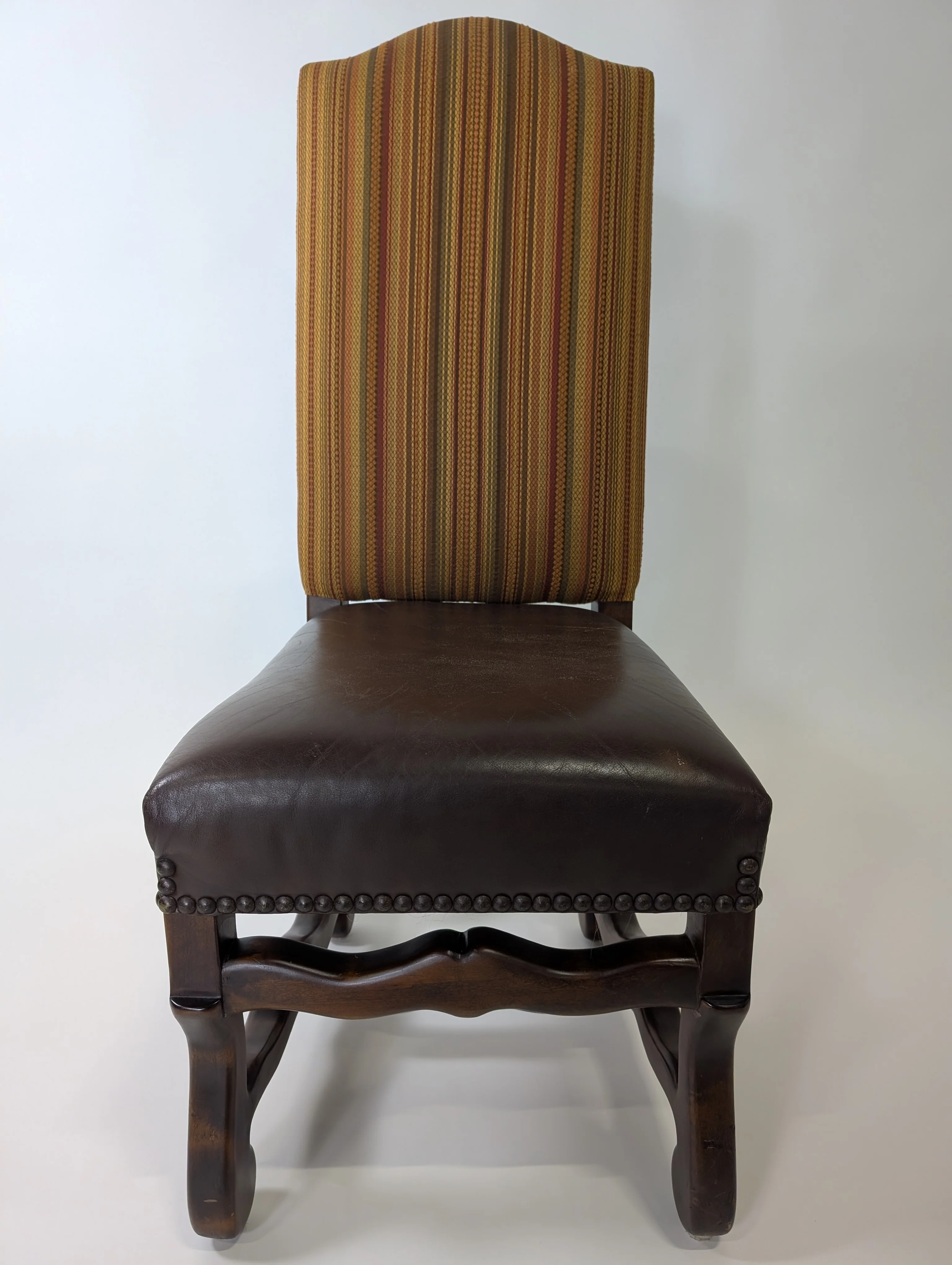 Four Traditional High-Back Dining Chairs - Image 2