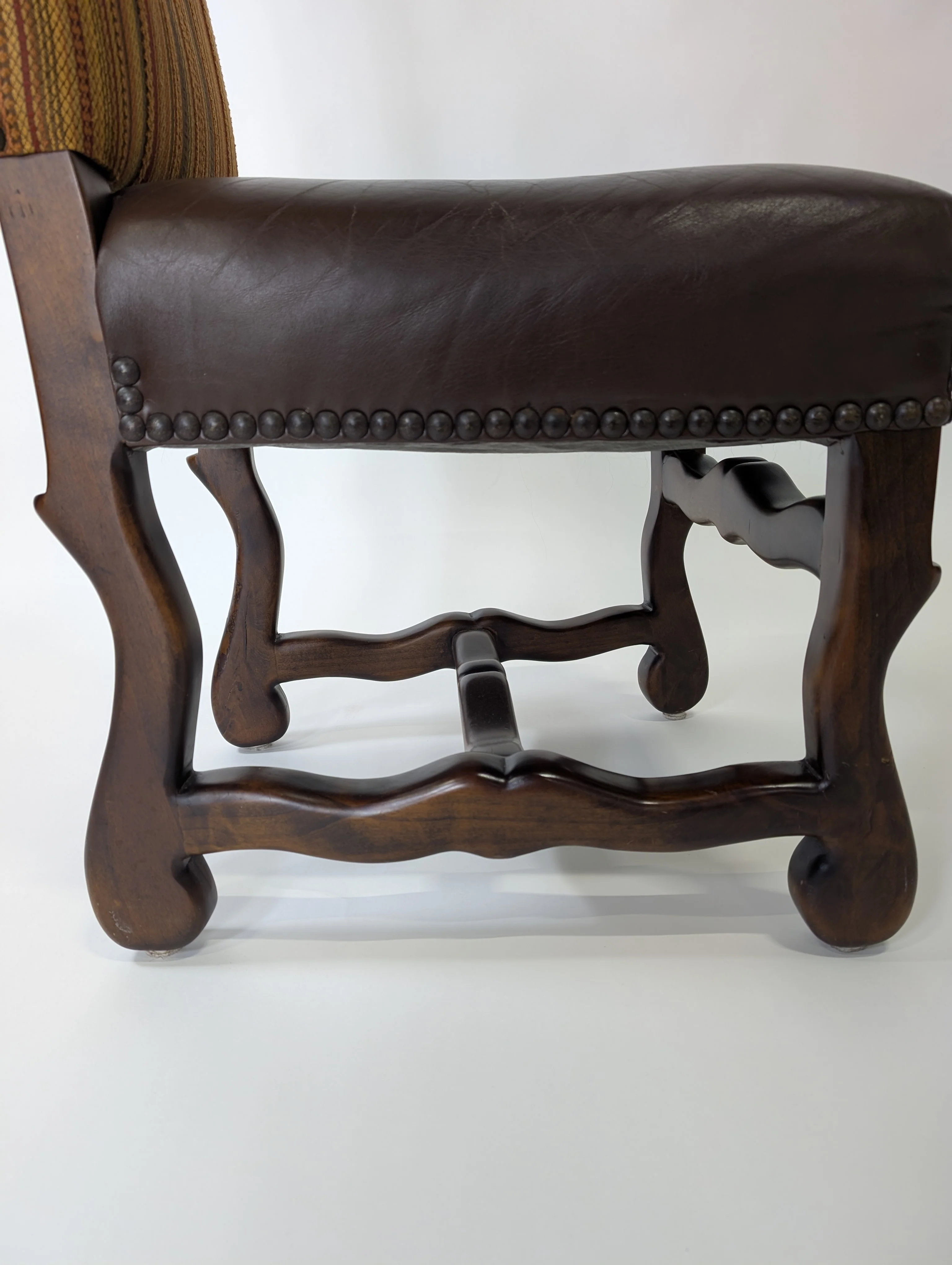 Four Traditional High-Back Dining Chairs - Image 5