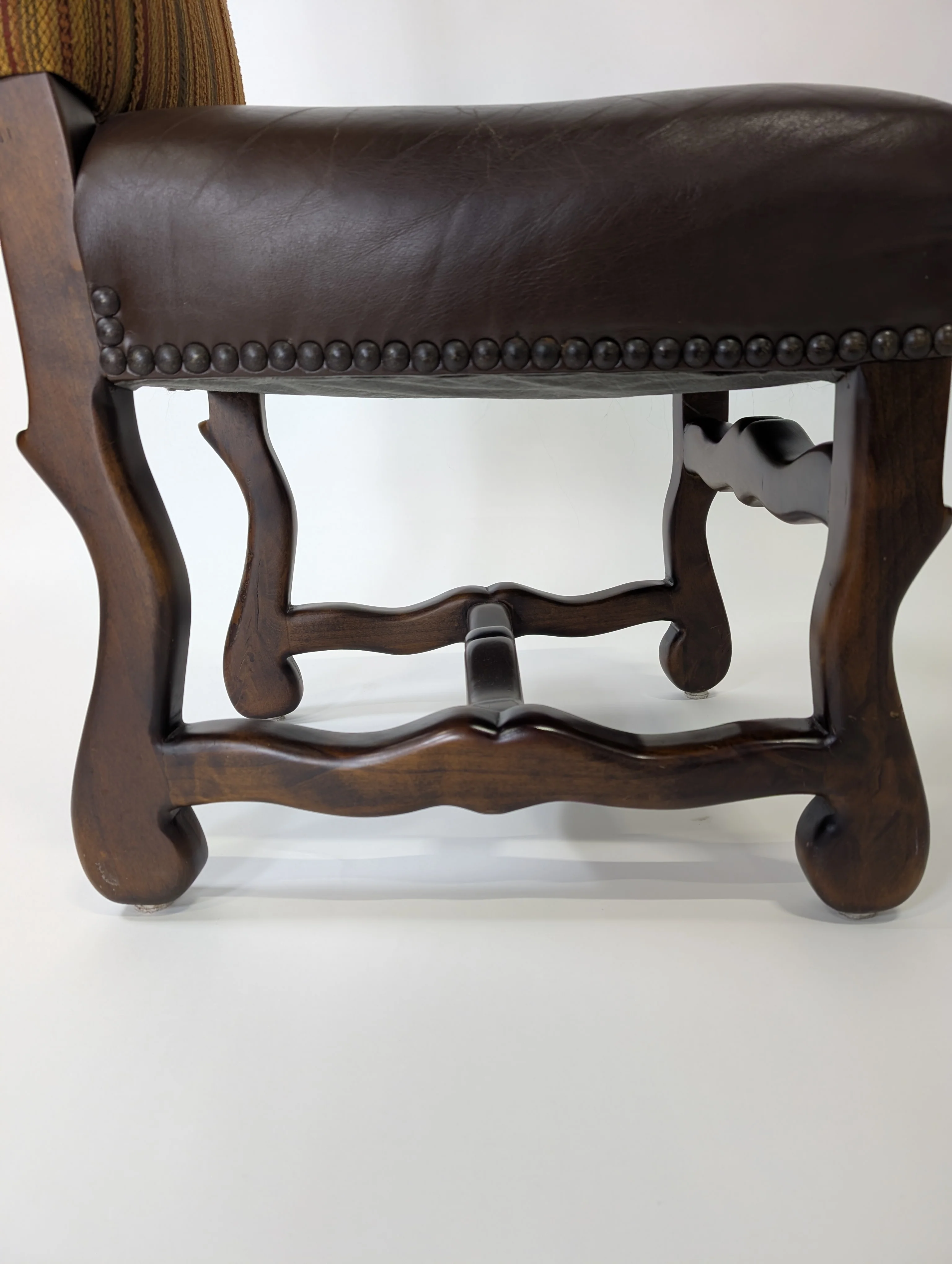 Four Traditional High-Back Dining Chairs - Image 6