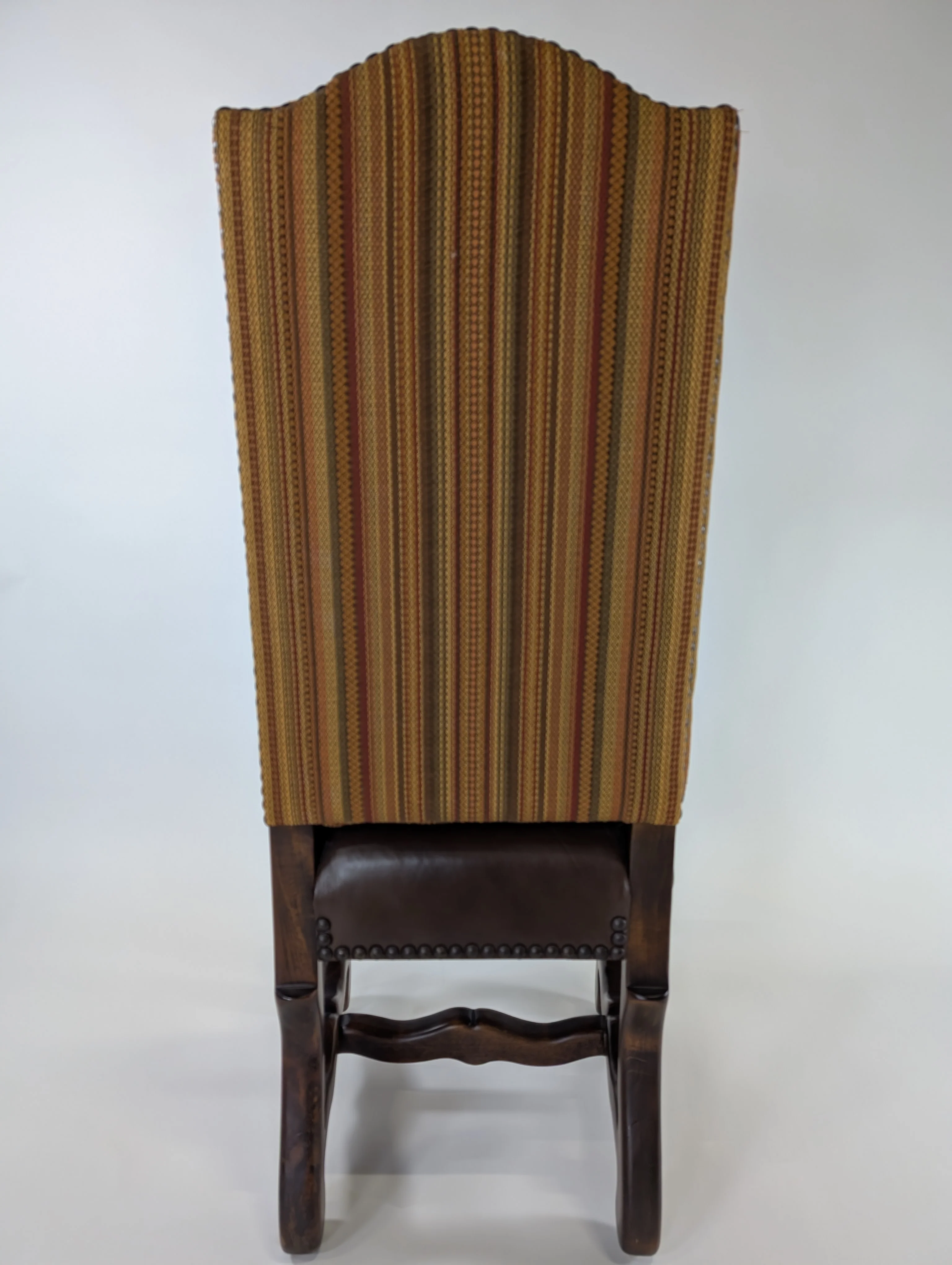 Four Traditional High-Back Dining Chairs - Image 7