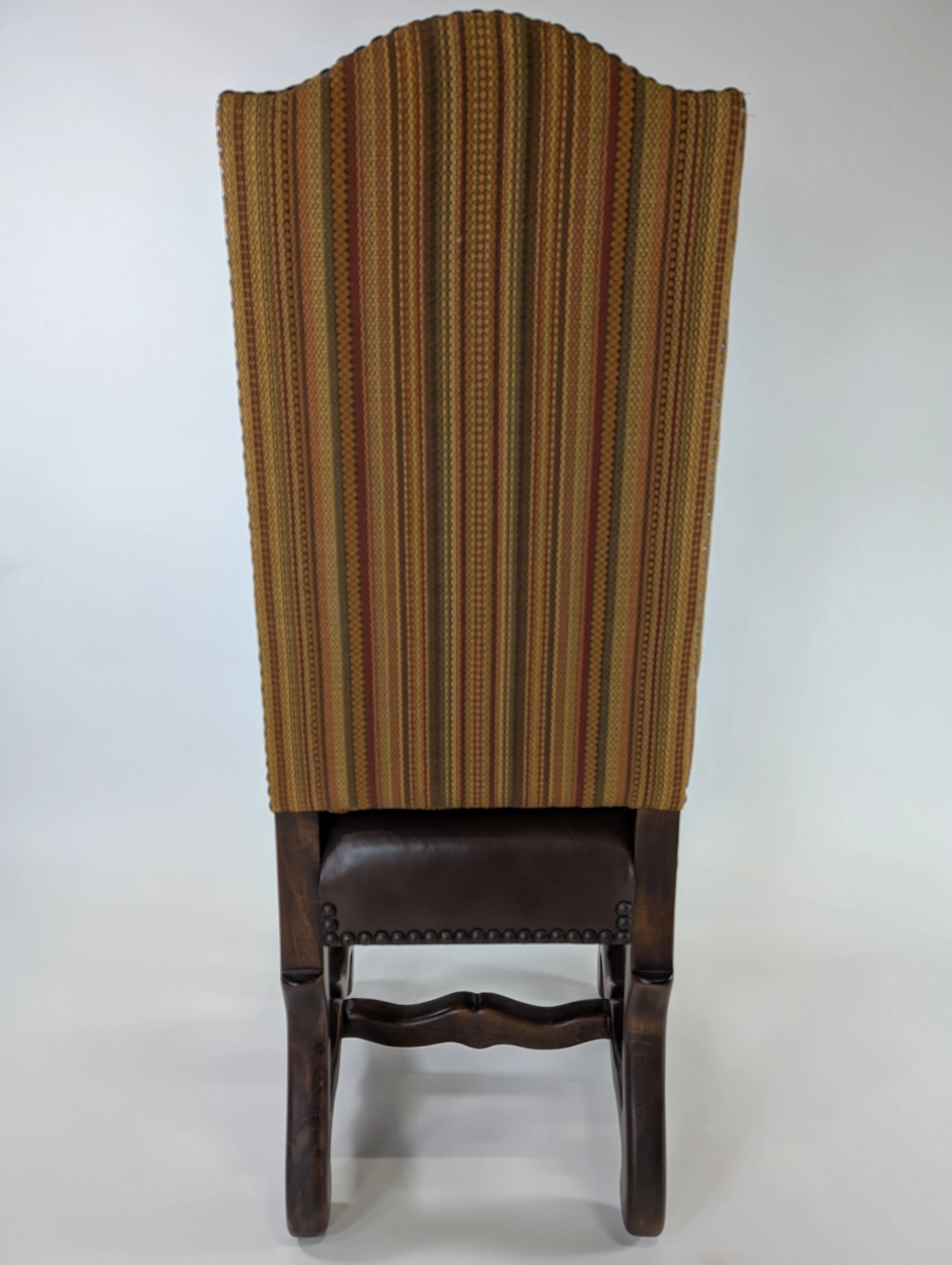 Four Traditional High-Back Dining Chairs - Image 8