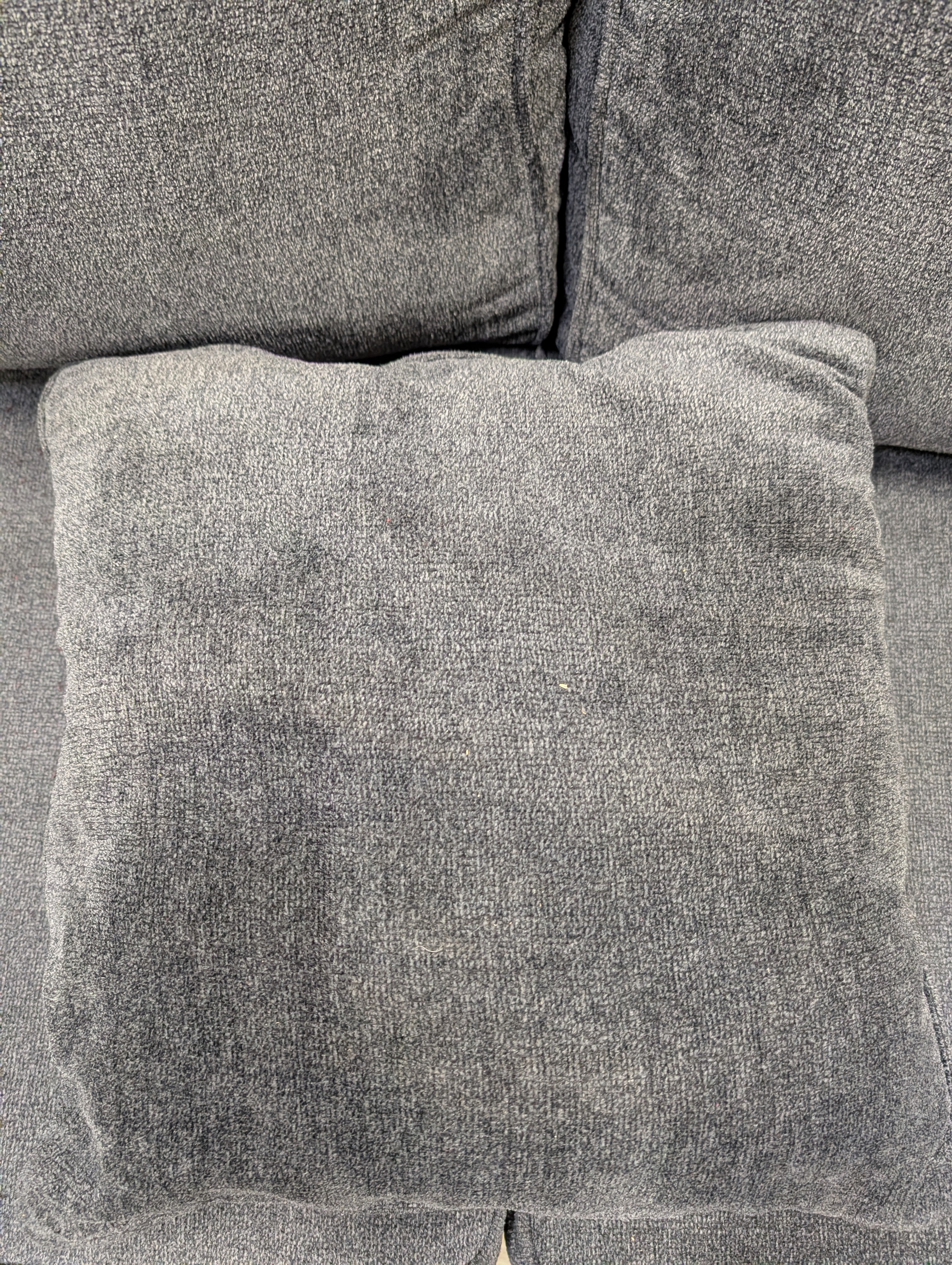 Contemporary Charcoal Fabric Sofa - Image 5