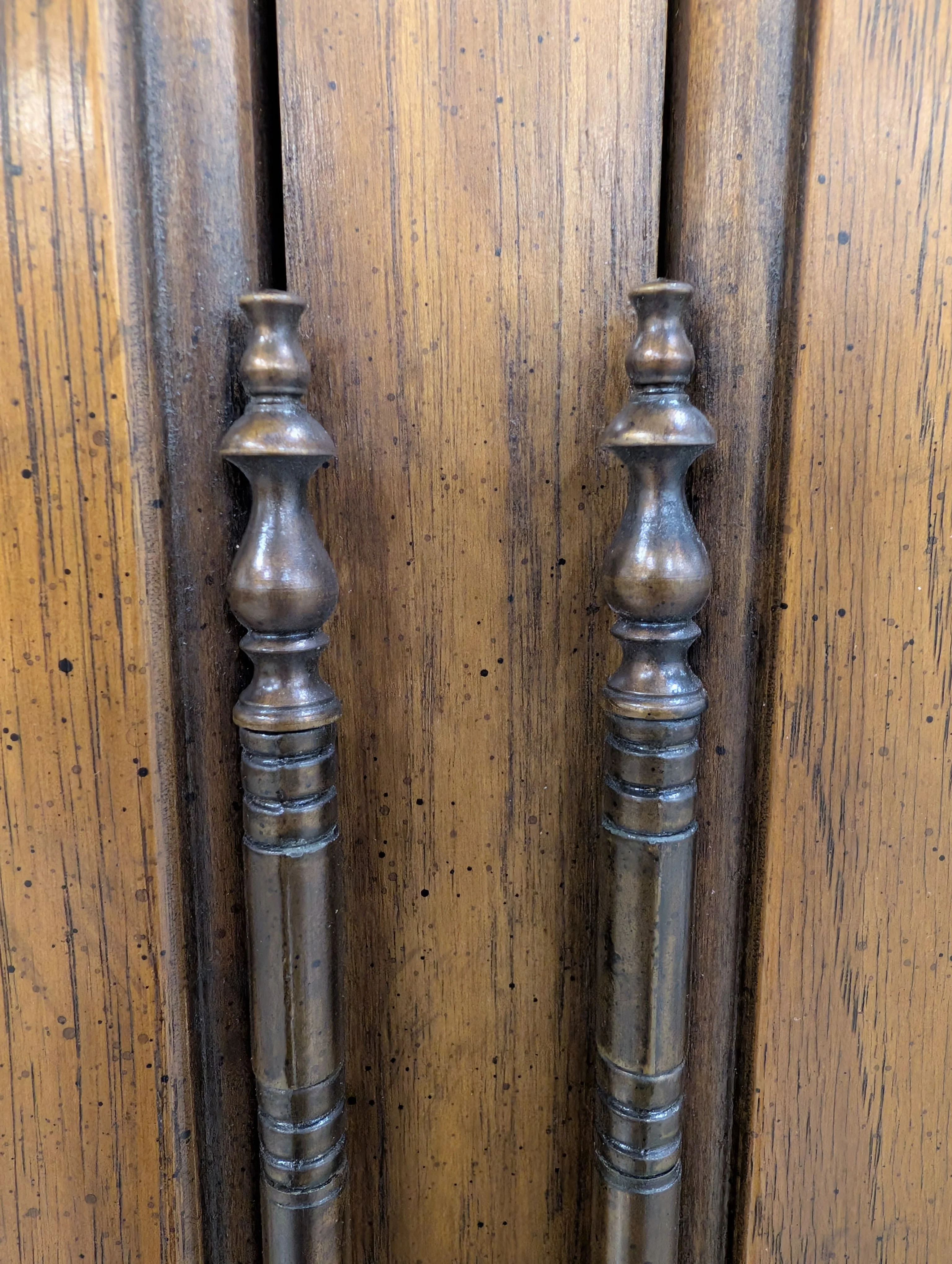 Drexel Touraine II Pecan French Country China Display Cabinet. - Image 12