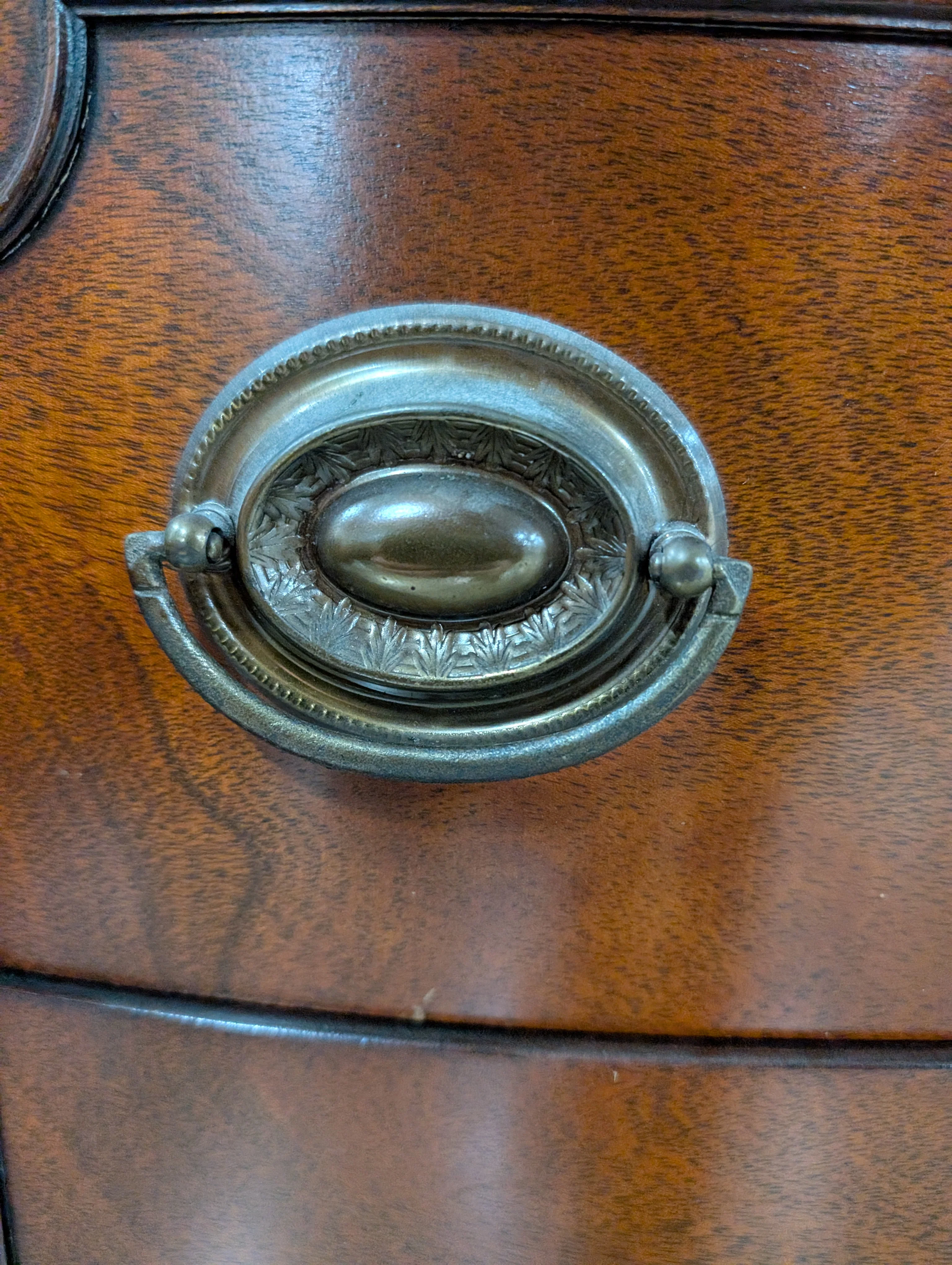 Drexel Curved Glass Door Display Cabinet - Image 6