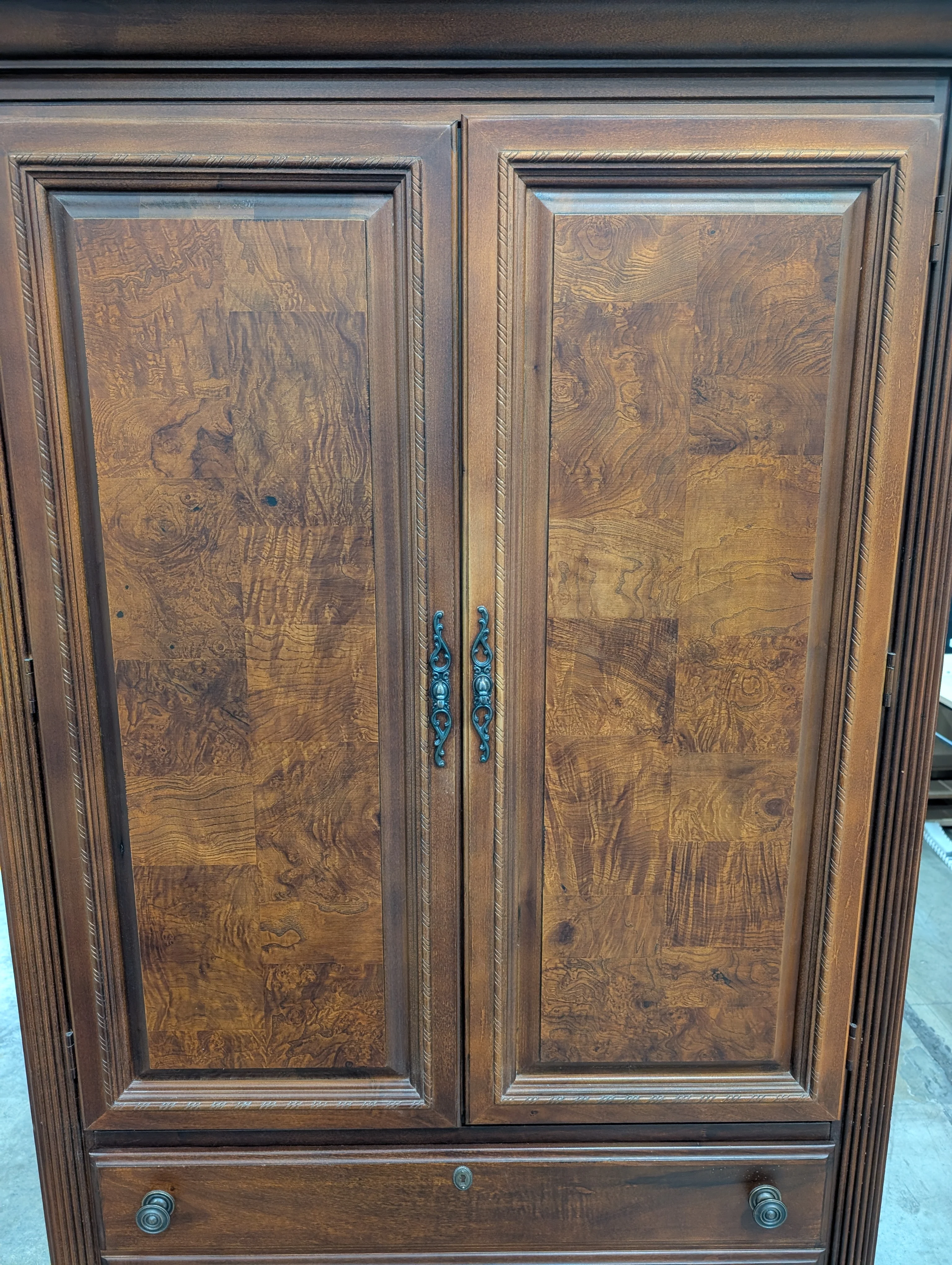 Vaughan Furniture Company TV Armoire with Drawers - Image 2