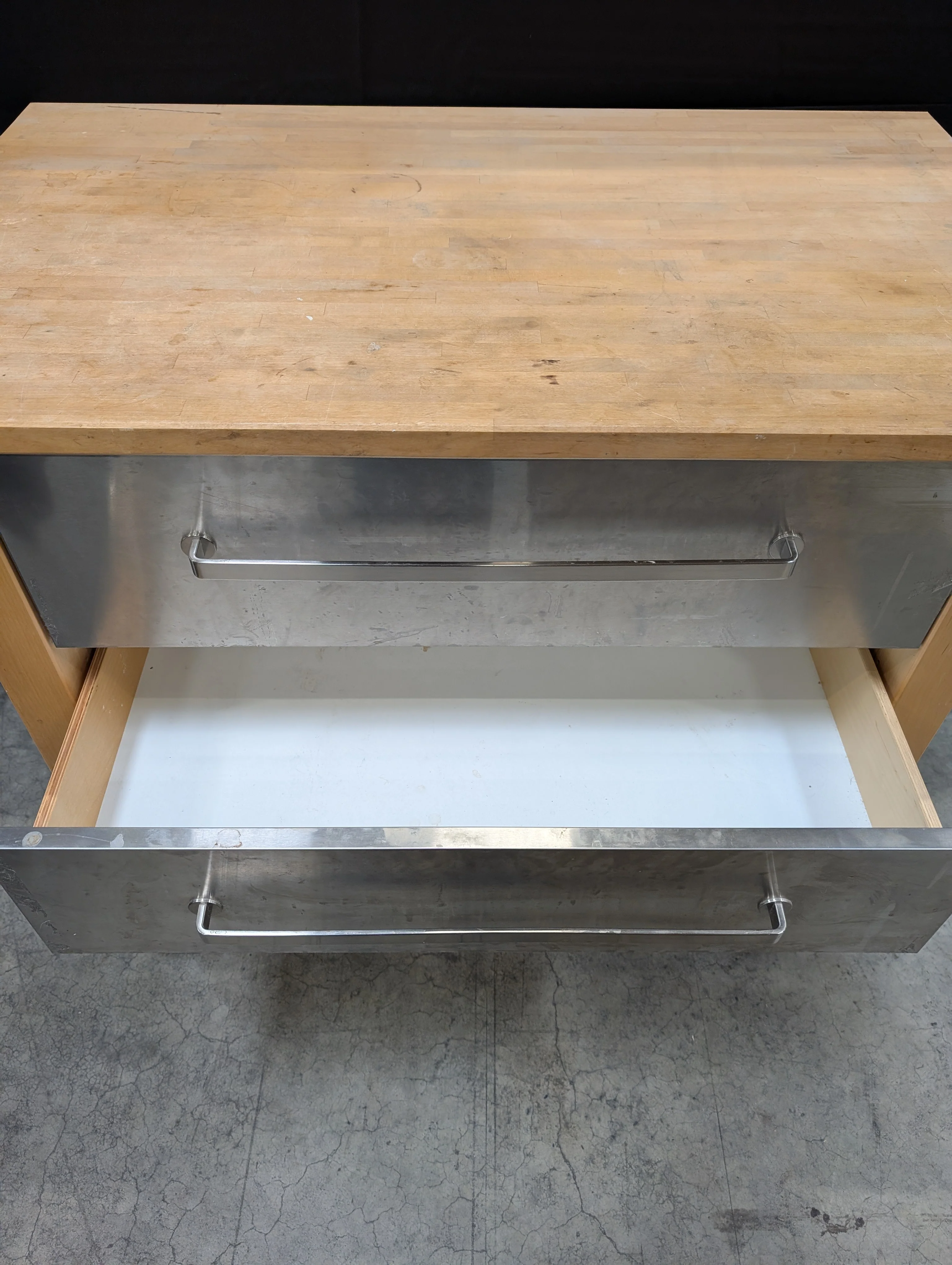 Functional Wooden Desk with Three Storage Drawers - Image 2
