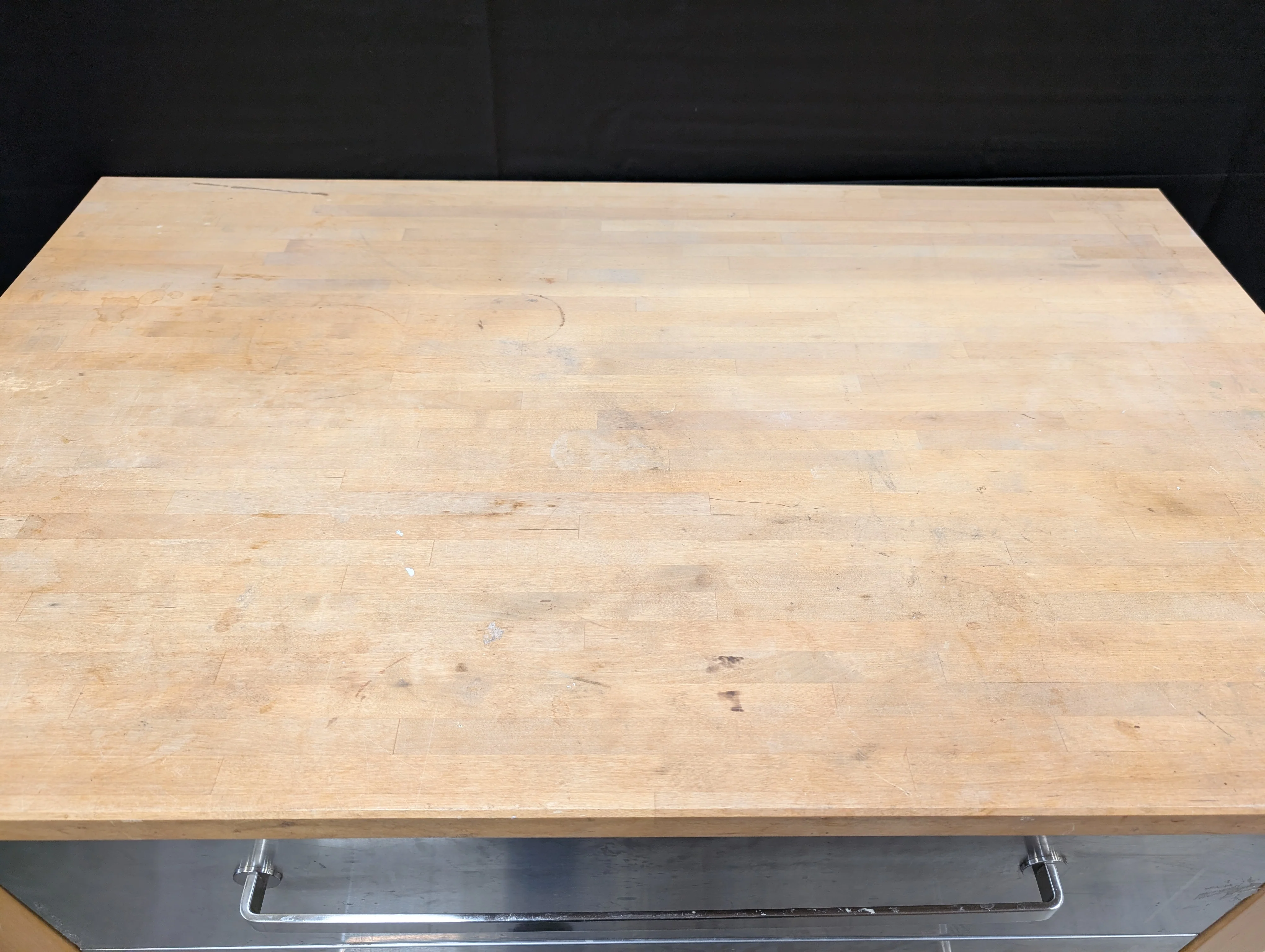 Functional Wooden Desk with Three Storage Drawers - Image 3