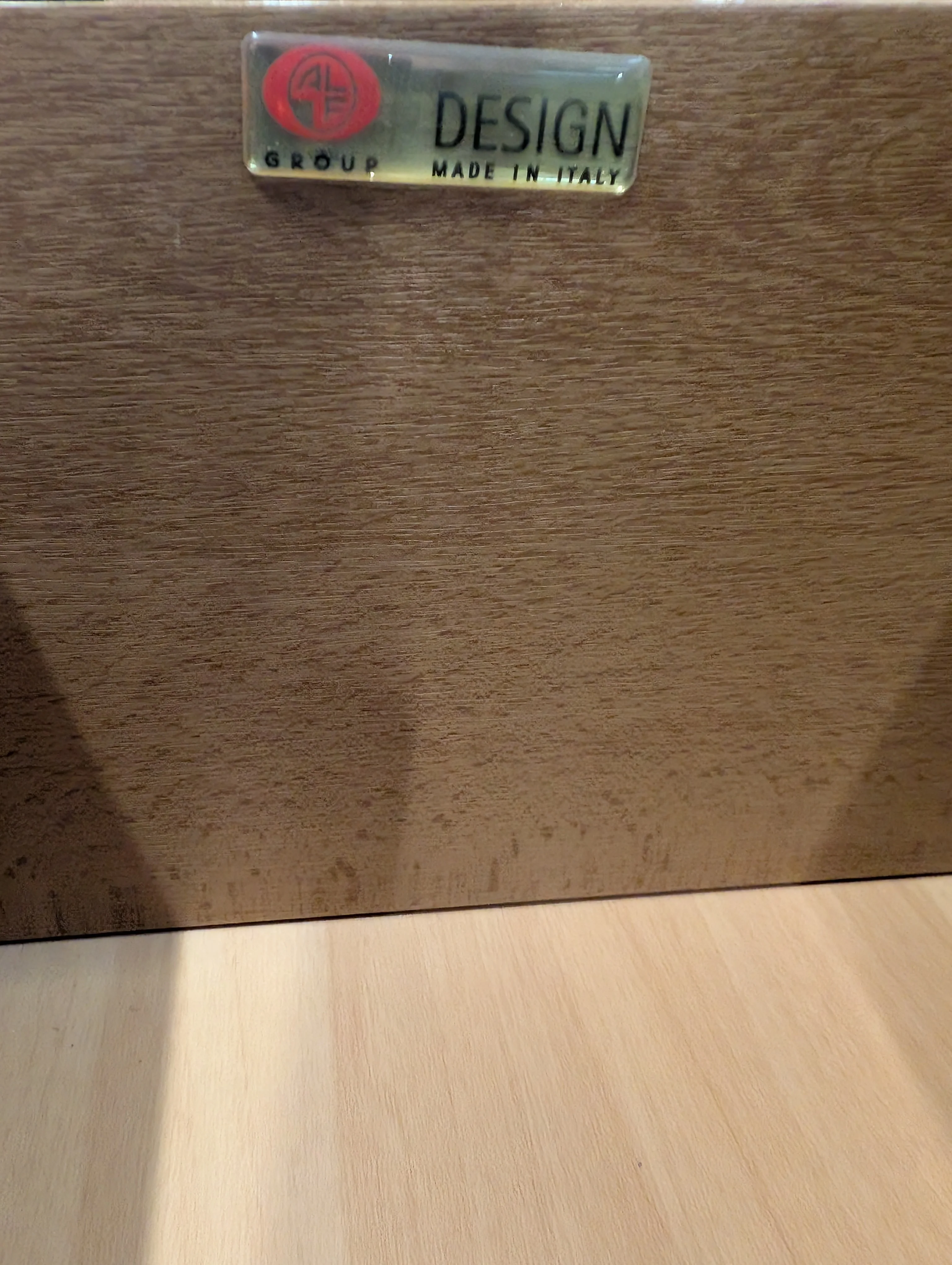 Modern Light Wood Two-Drawer Nightstand - Image 5