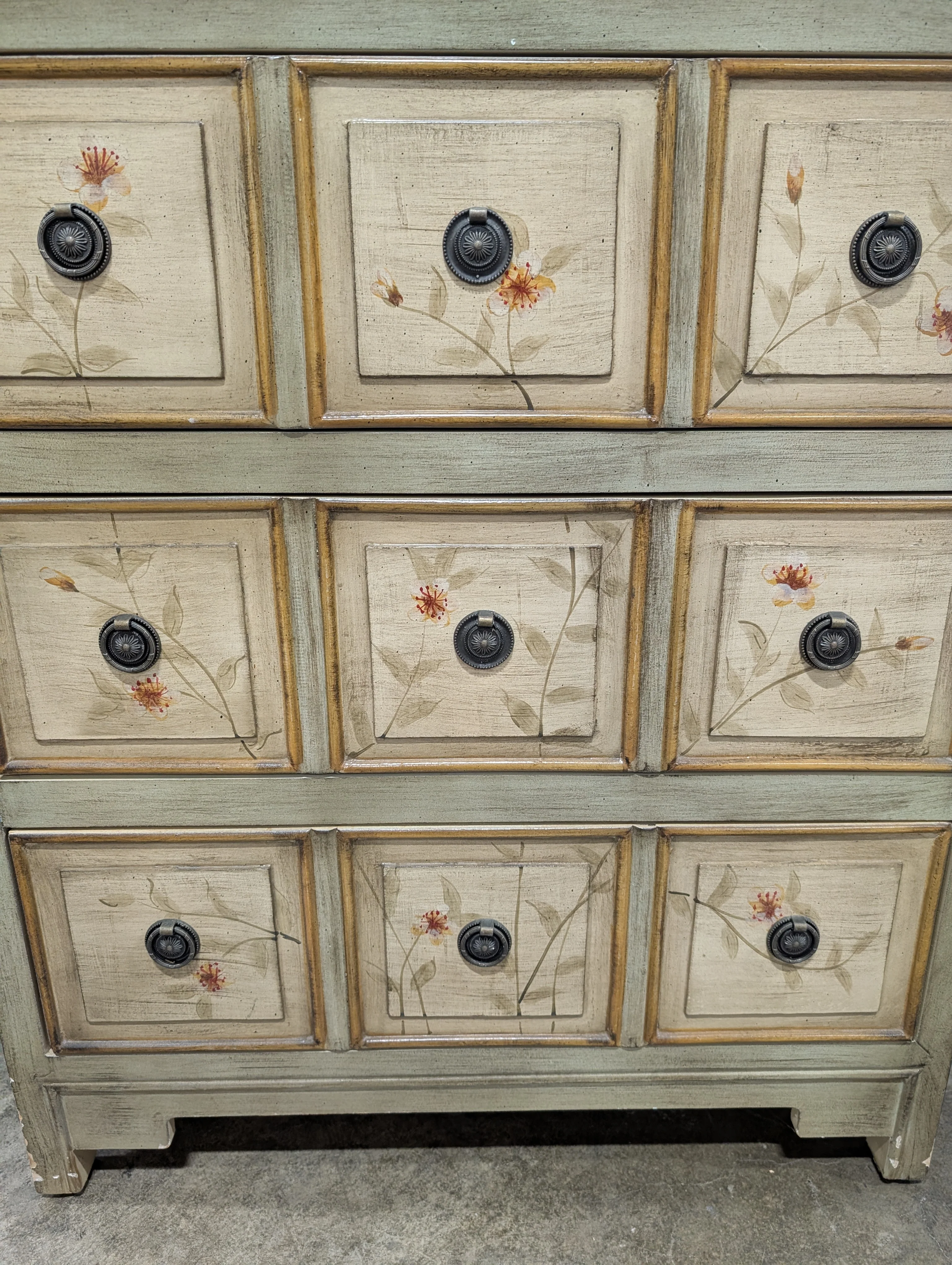 Apothecary Style Three Drawer Accent Chest - Image 5
