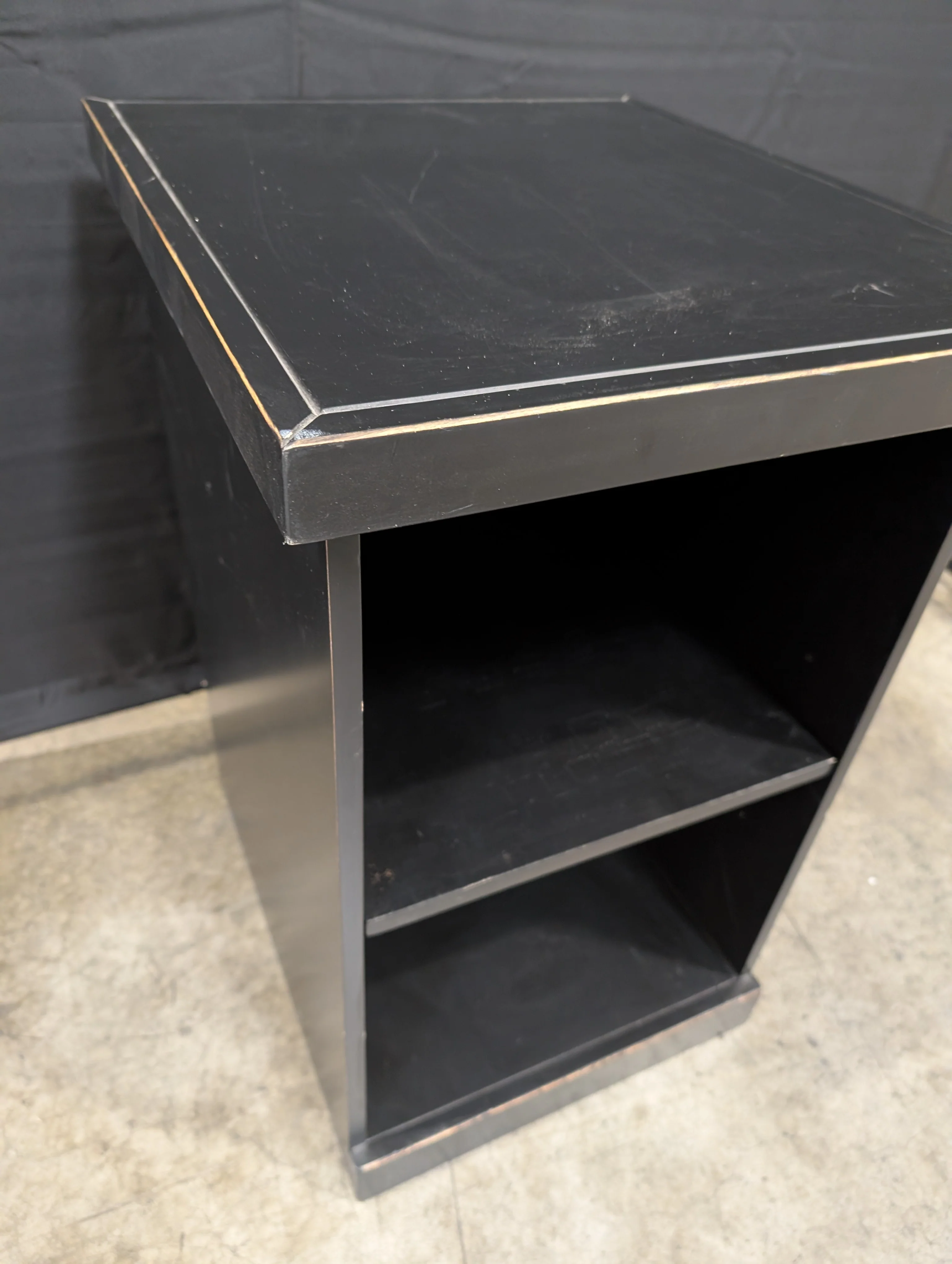 BALLARD DESIGNS Black Nightstand - Image 3