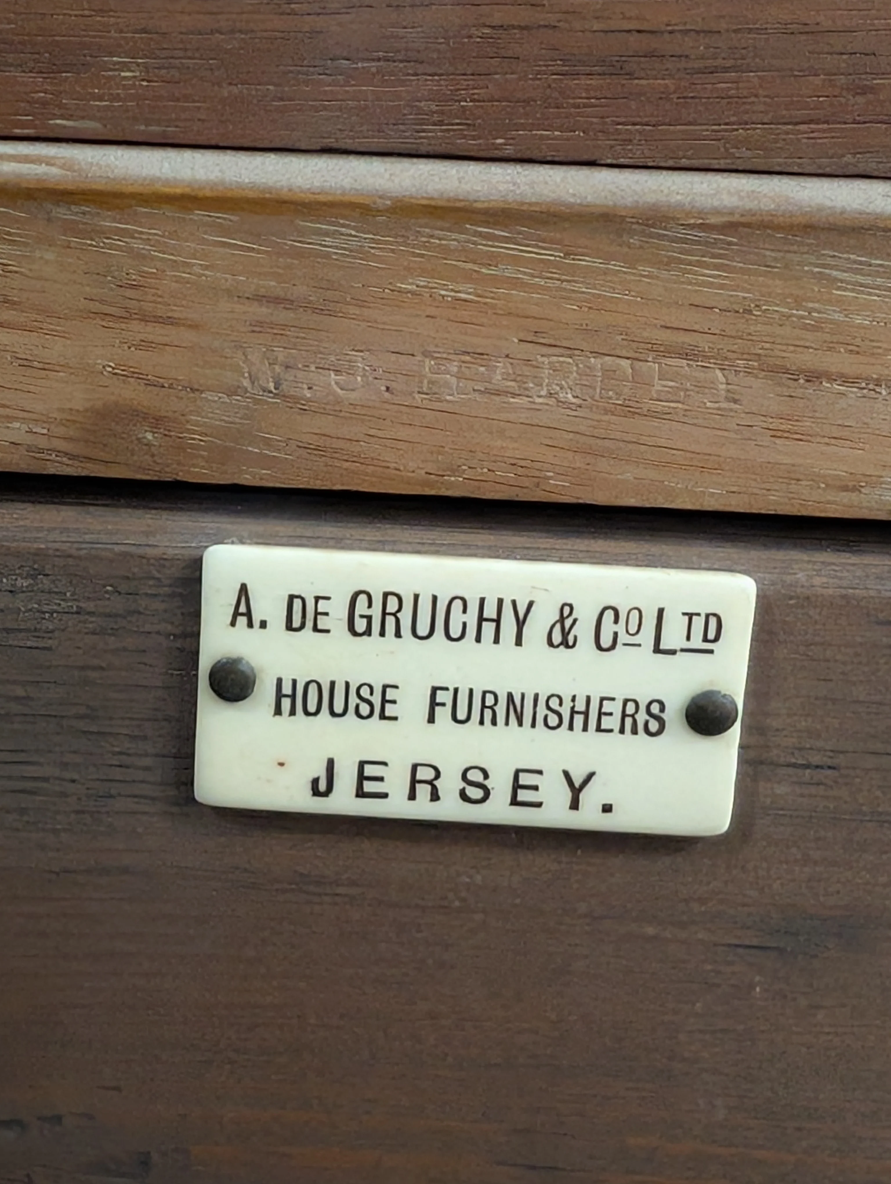 A. De Gruchy & Co. Ltd Old Victorian Washstand - Image 13