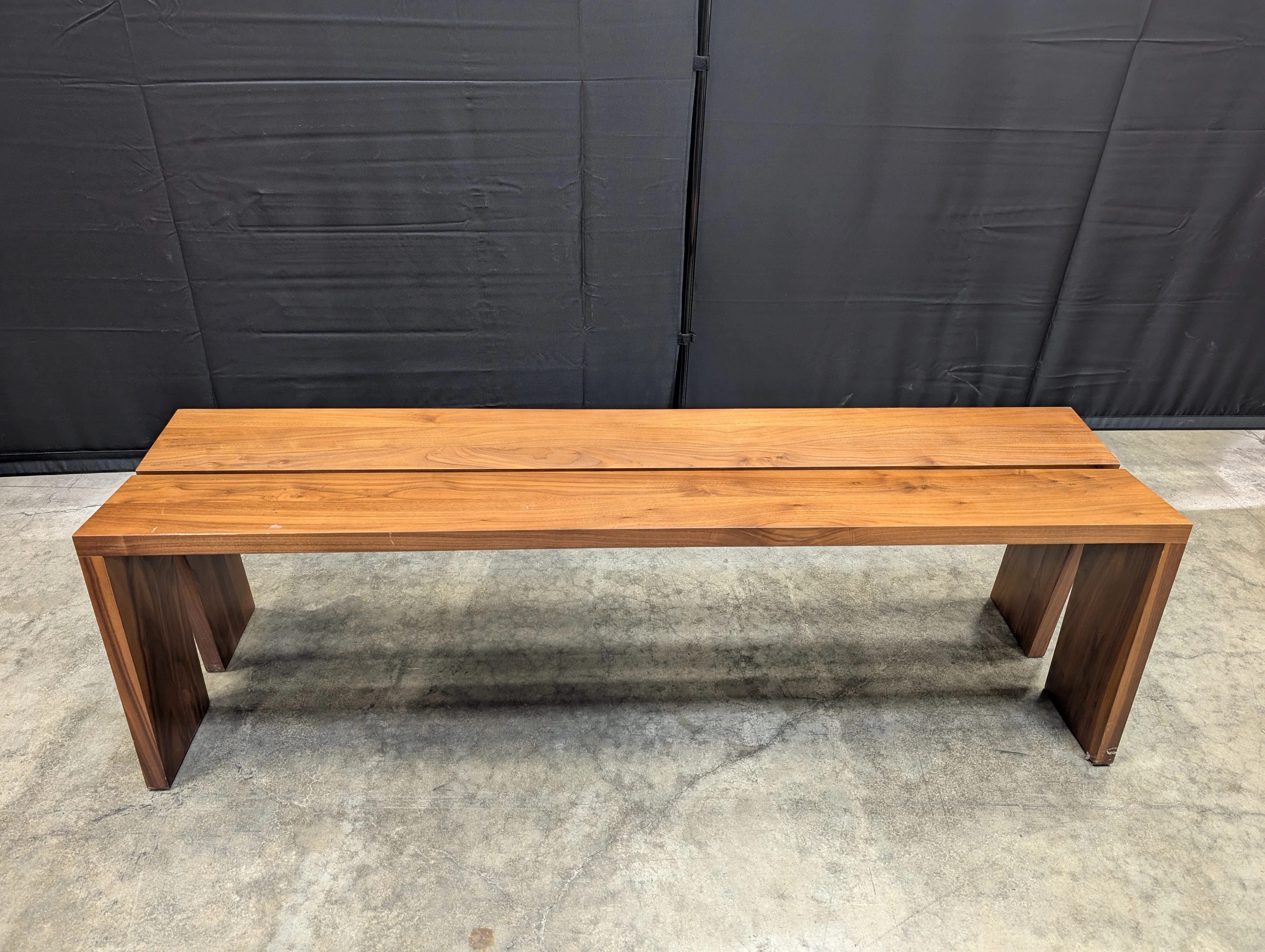 Modern Solid Wood Entryway Bench