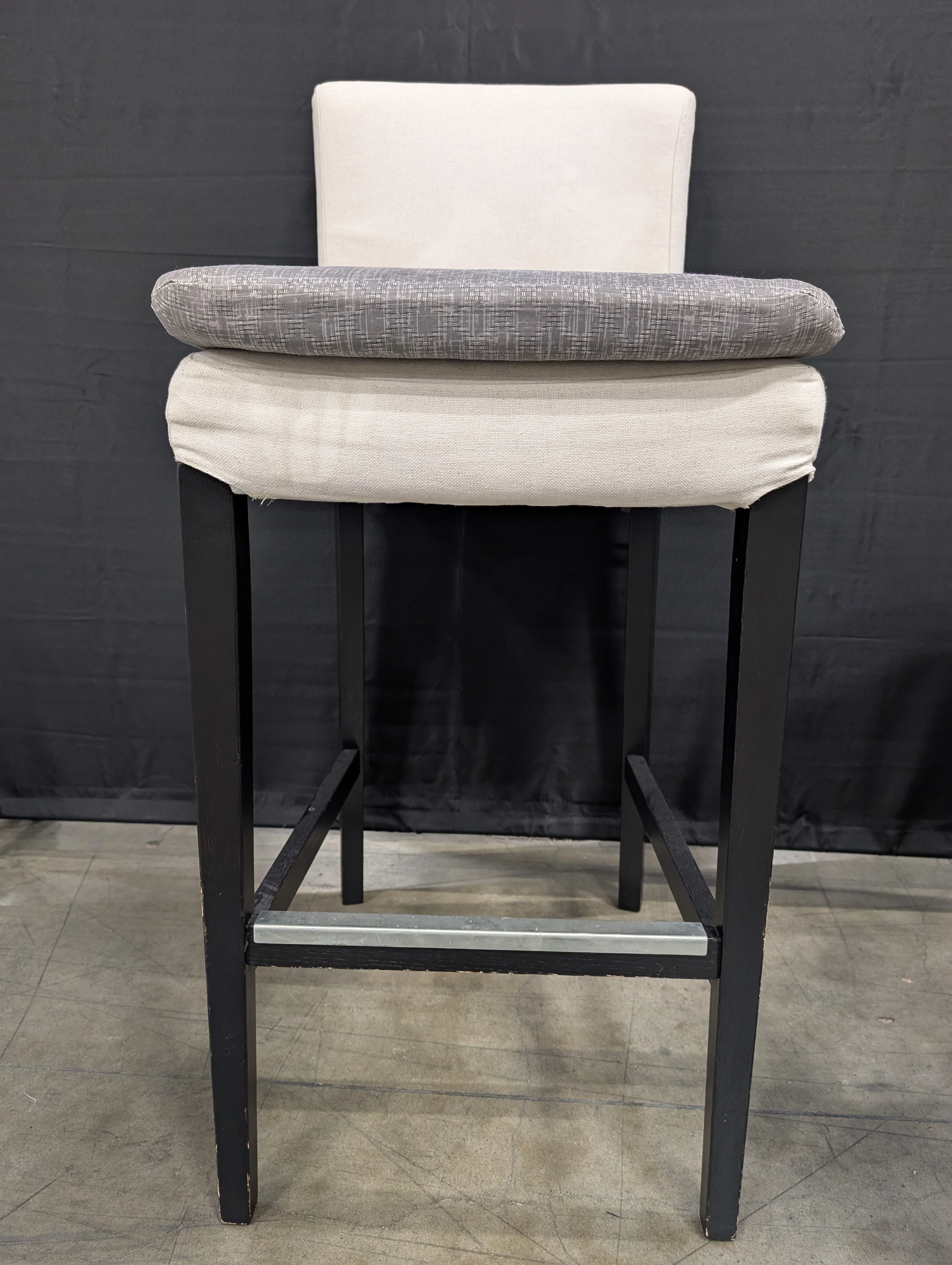 Beige Stool with cover