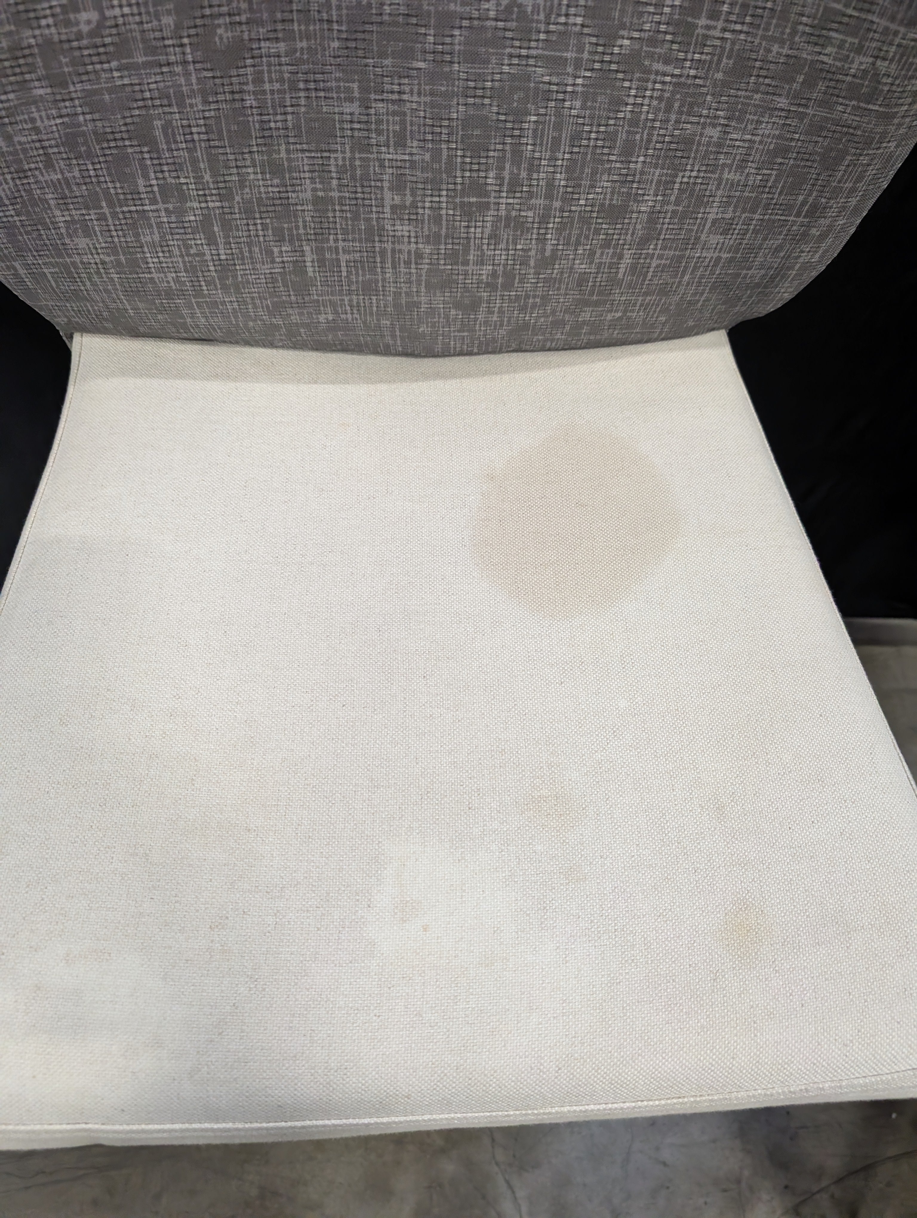 Beige Stool with cover - Image 4