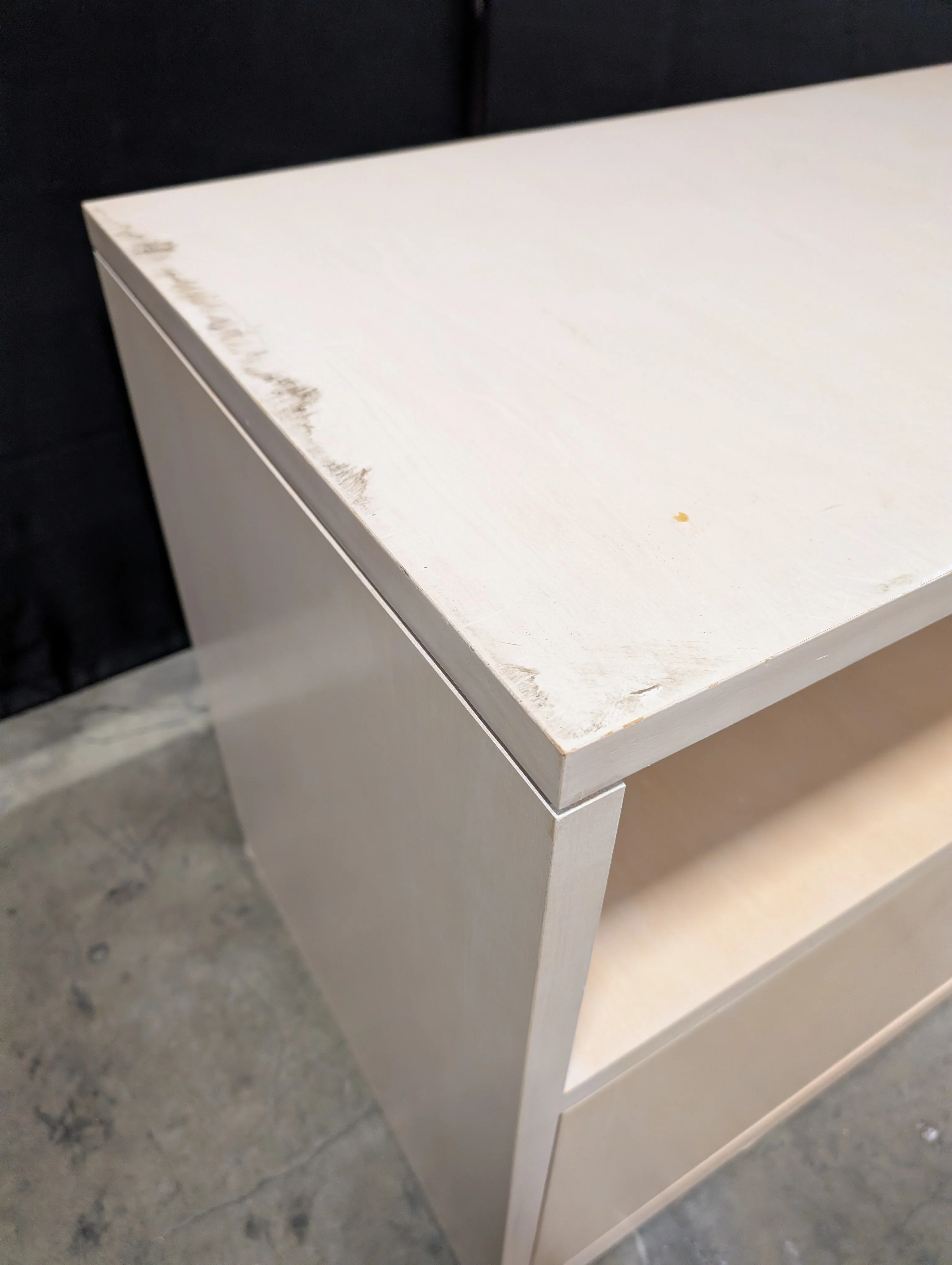Versatile Light Wood Storage Cabinet with Open Shelf - Image 6