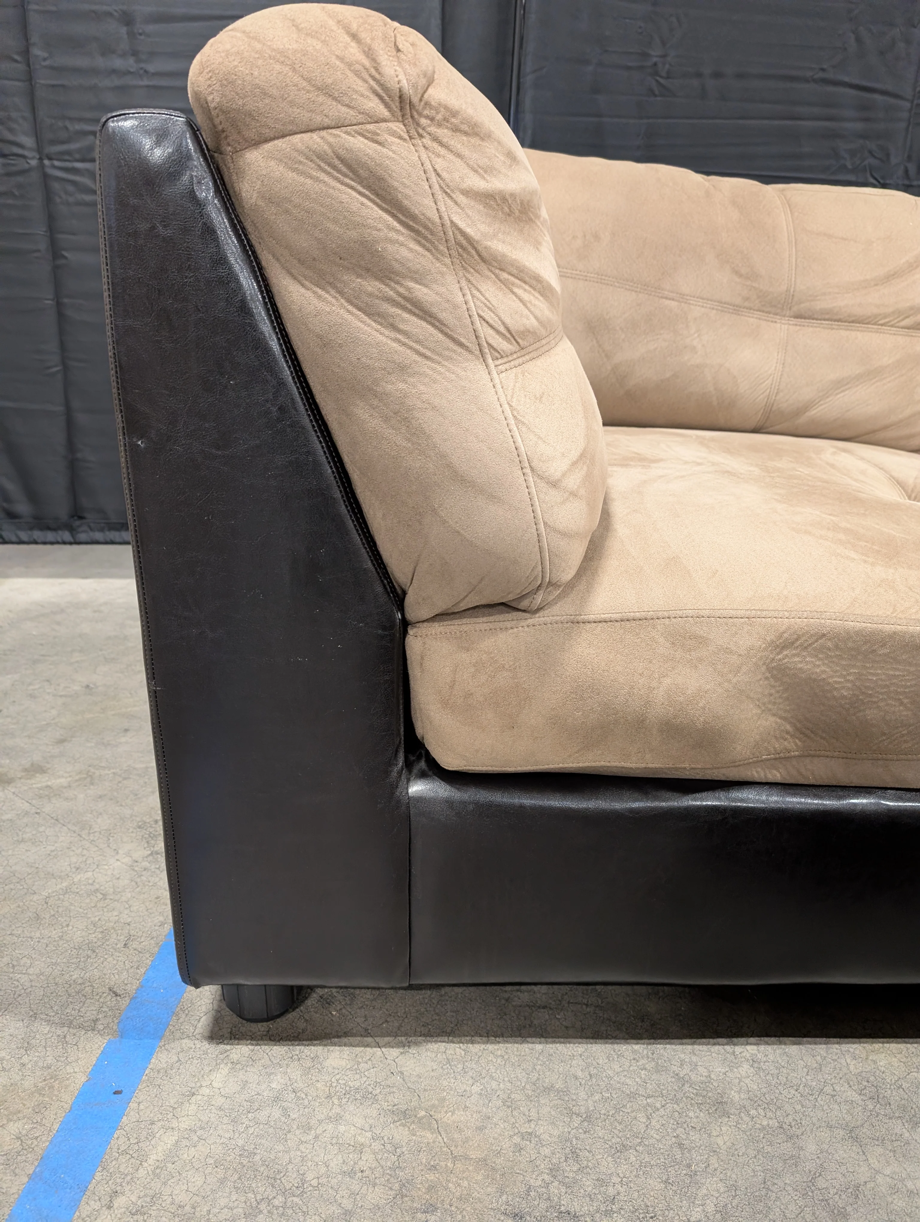 Two-Tone Modular Sofa Sectional Pieces - Image 7