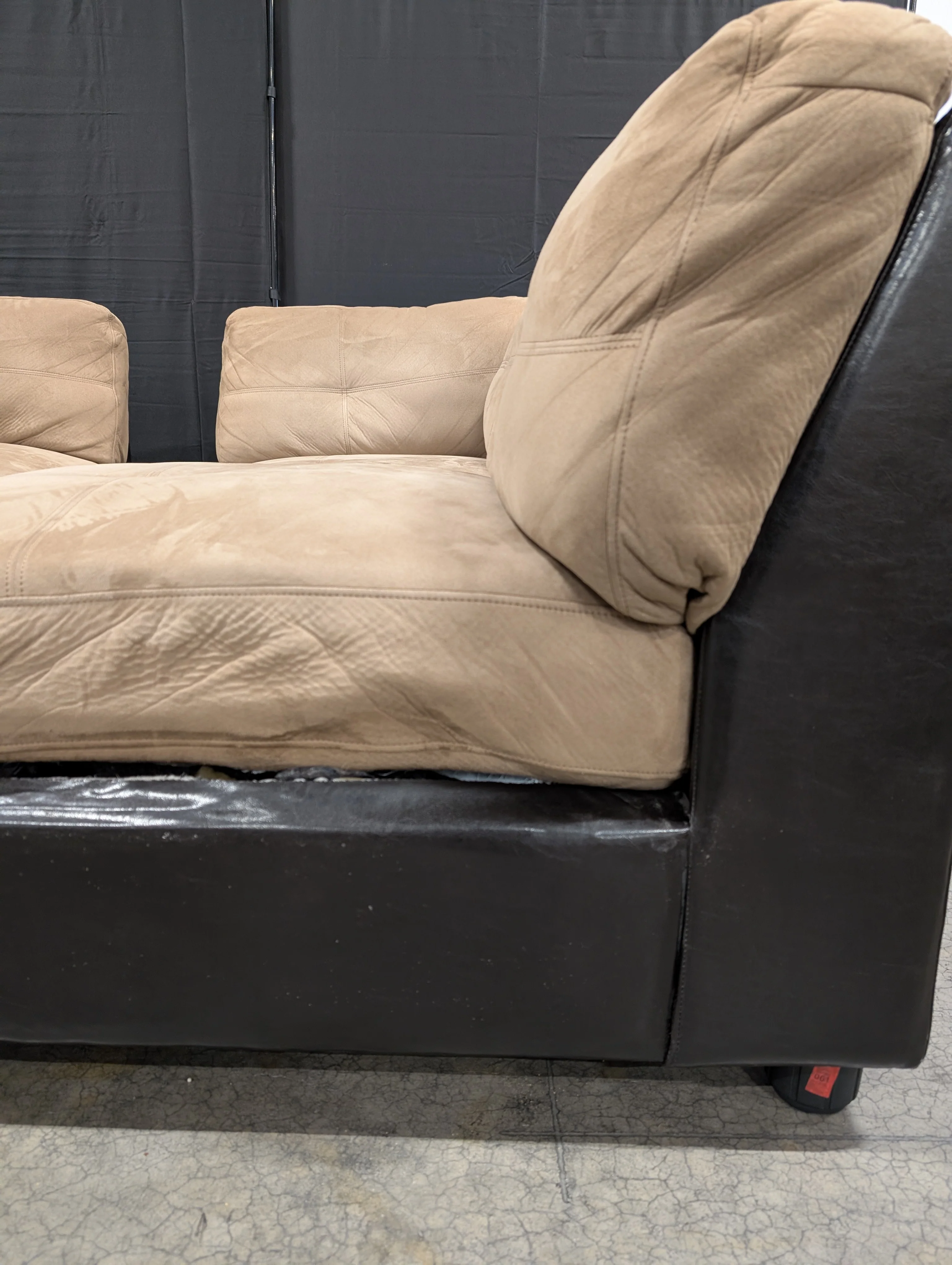 Two-Tone Modular Sofa Sectional Pieces - Image 8