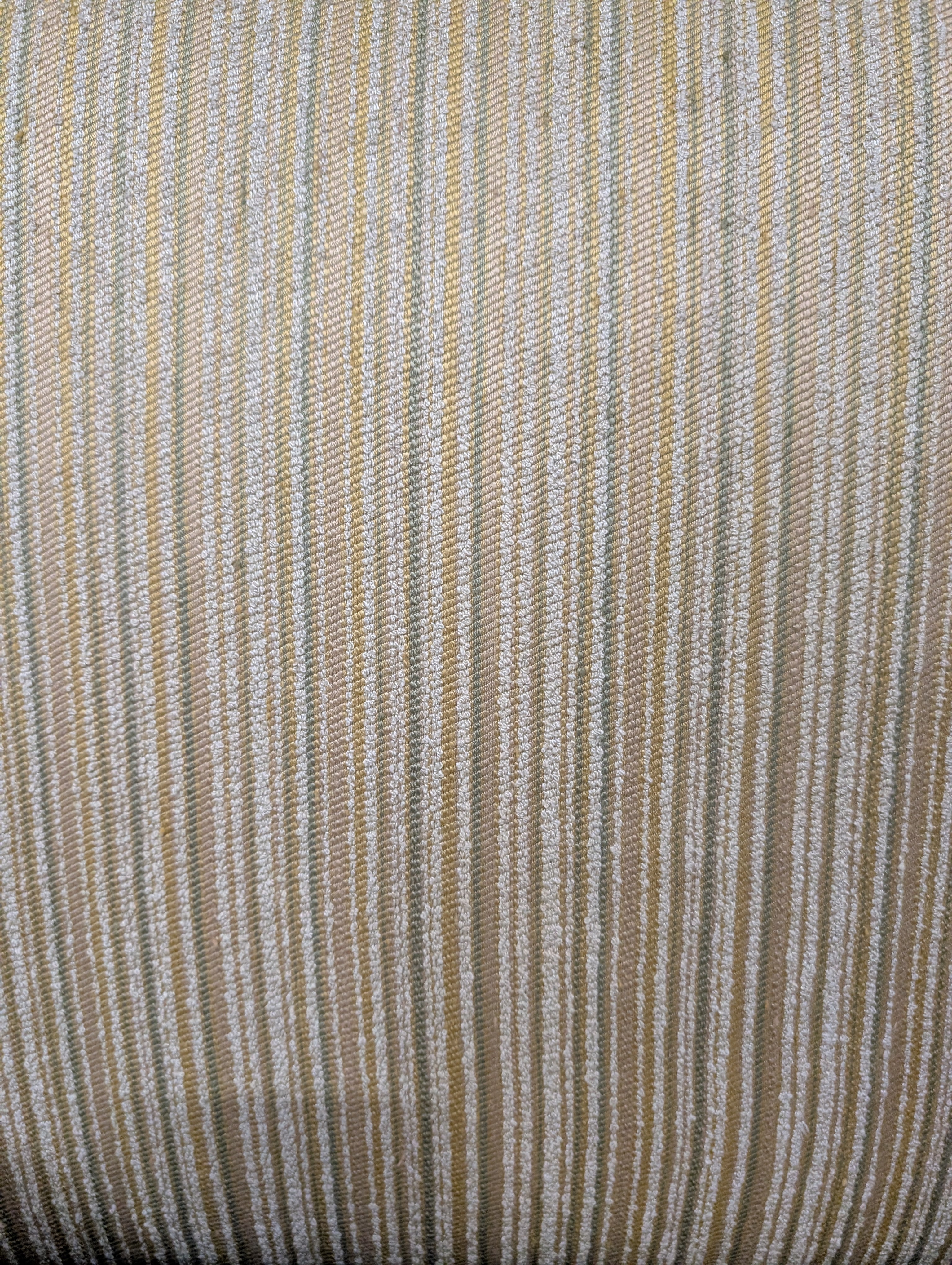 Textured Striped Upholstered Armchair - Image 5