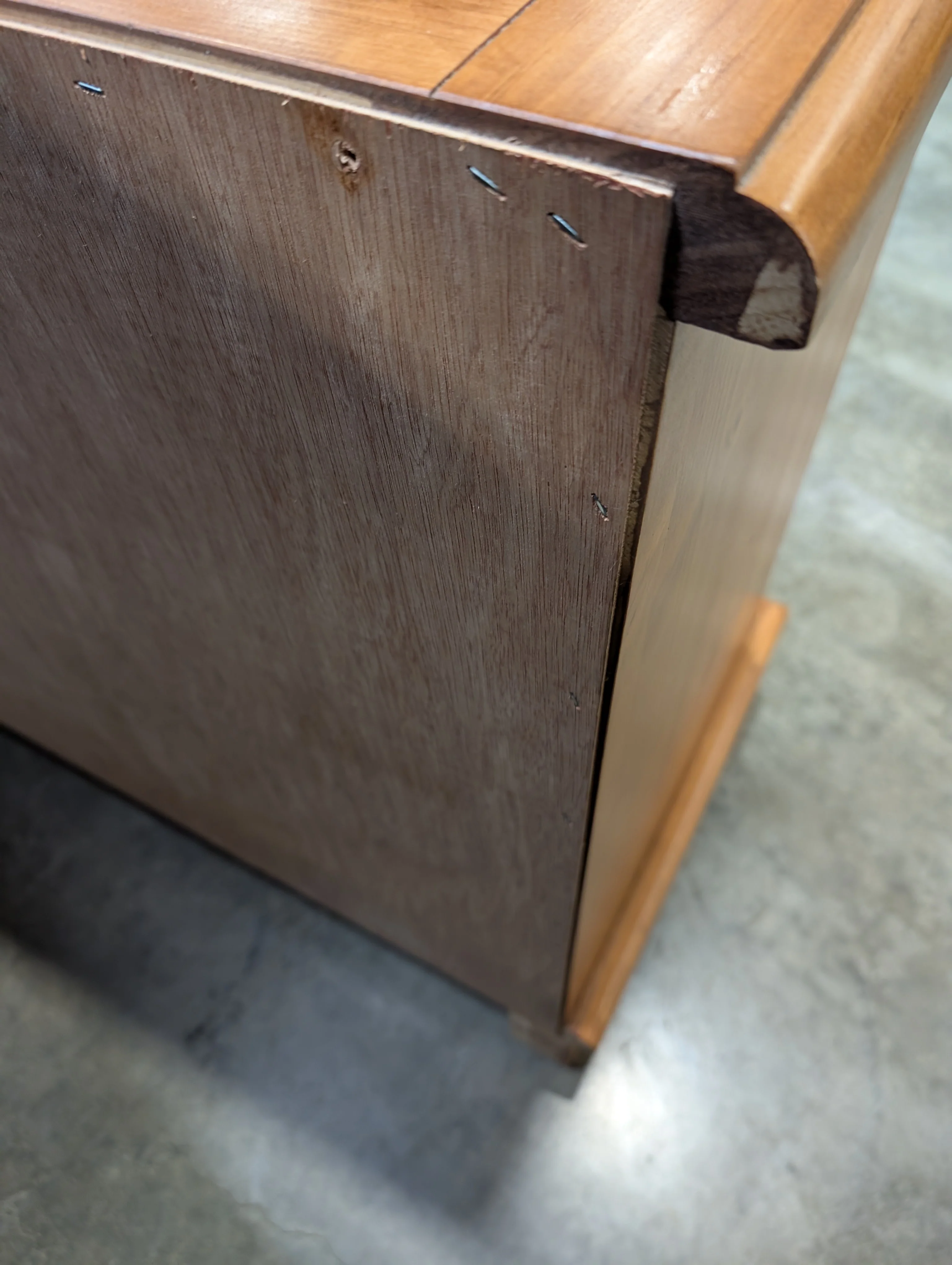 Solid Wood Six-Drawer Chest with Warm Honey Finish - Image 6