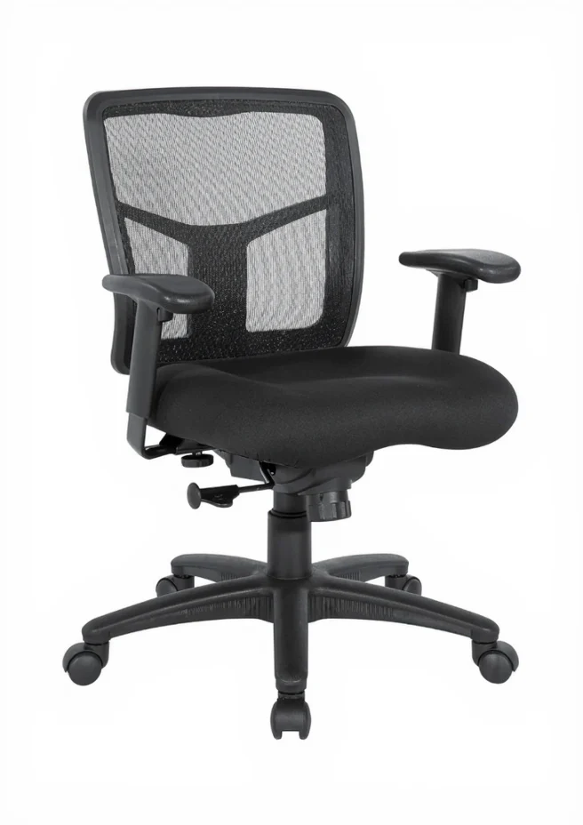 ProGrid Breathable Mesh Back Office Chair with built-in Lumbar Support - Image 9