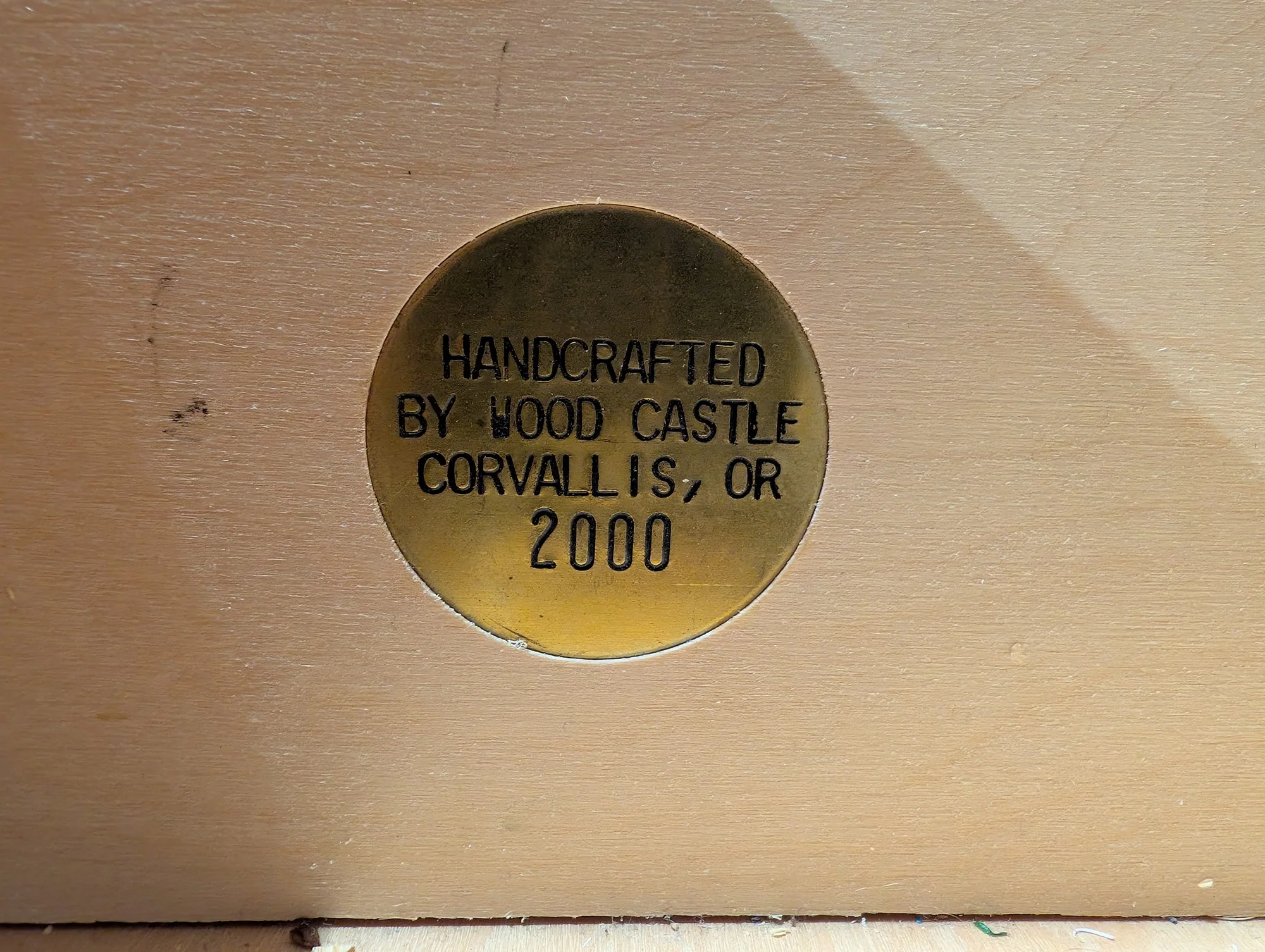 Wood Castle Corvallis 2000 Handcrafted Solid Wood Armoire with Cedar Drawers - Image 5