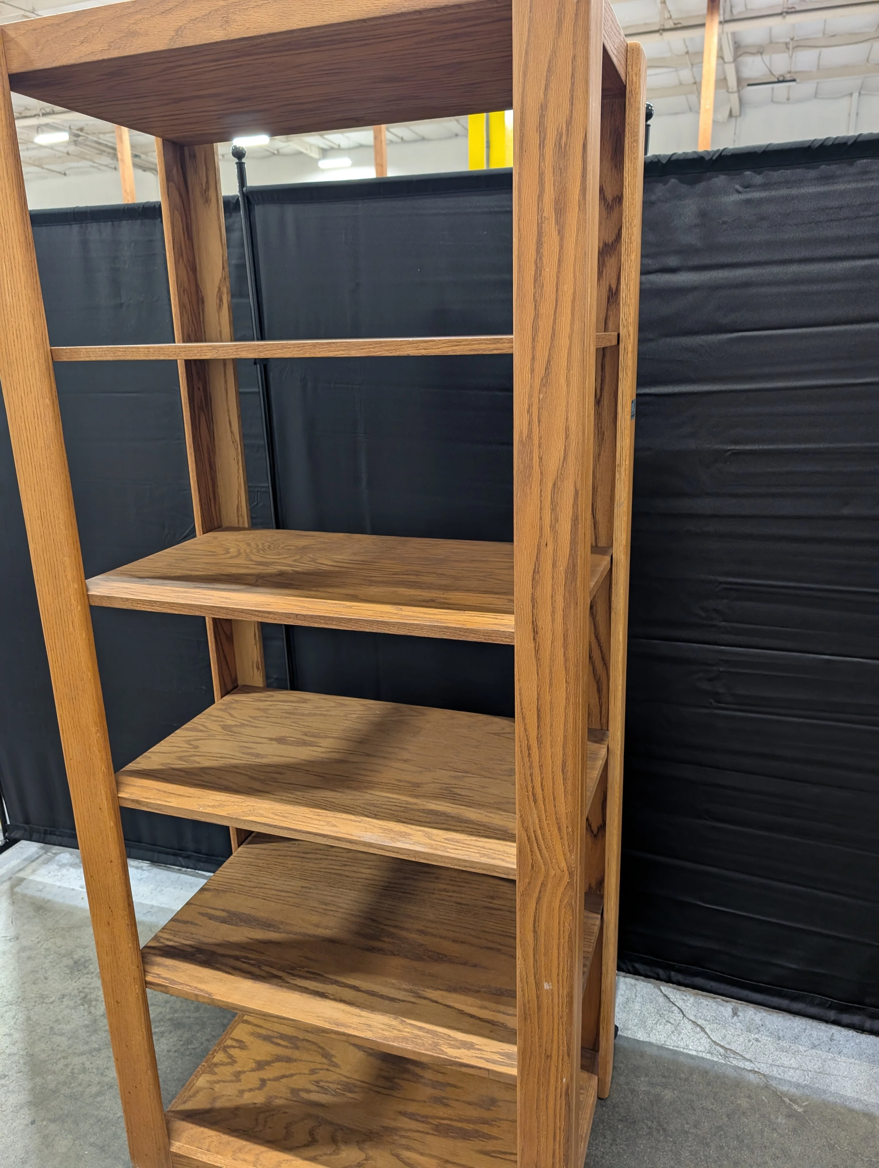 Five-Tier Wooden Display Shelf Unit - Image 4
