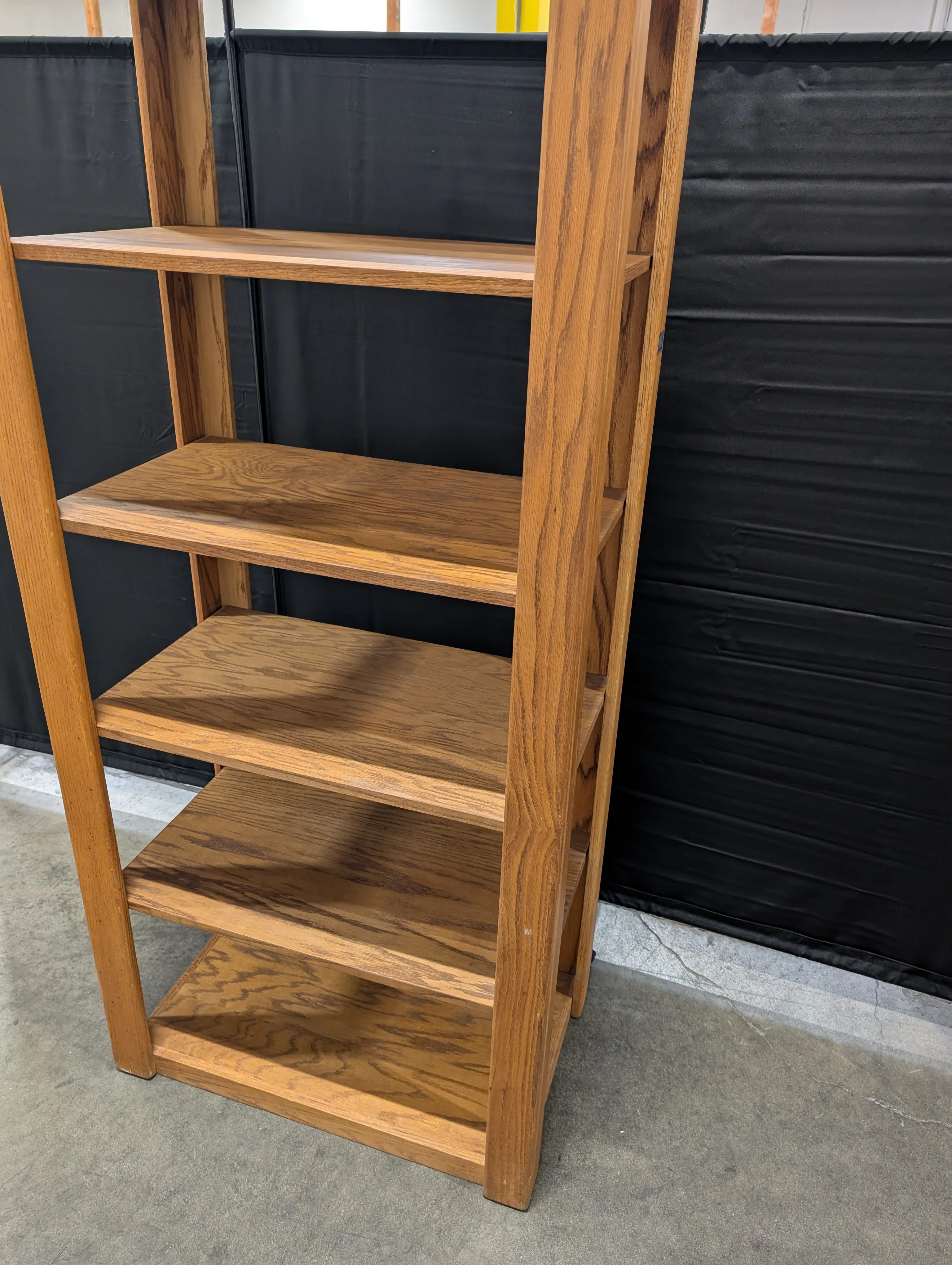 Five-Tier Wooden Display Shelf Unit - Image 5
