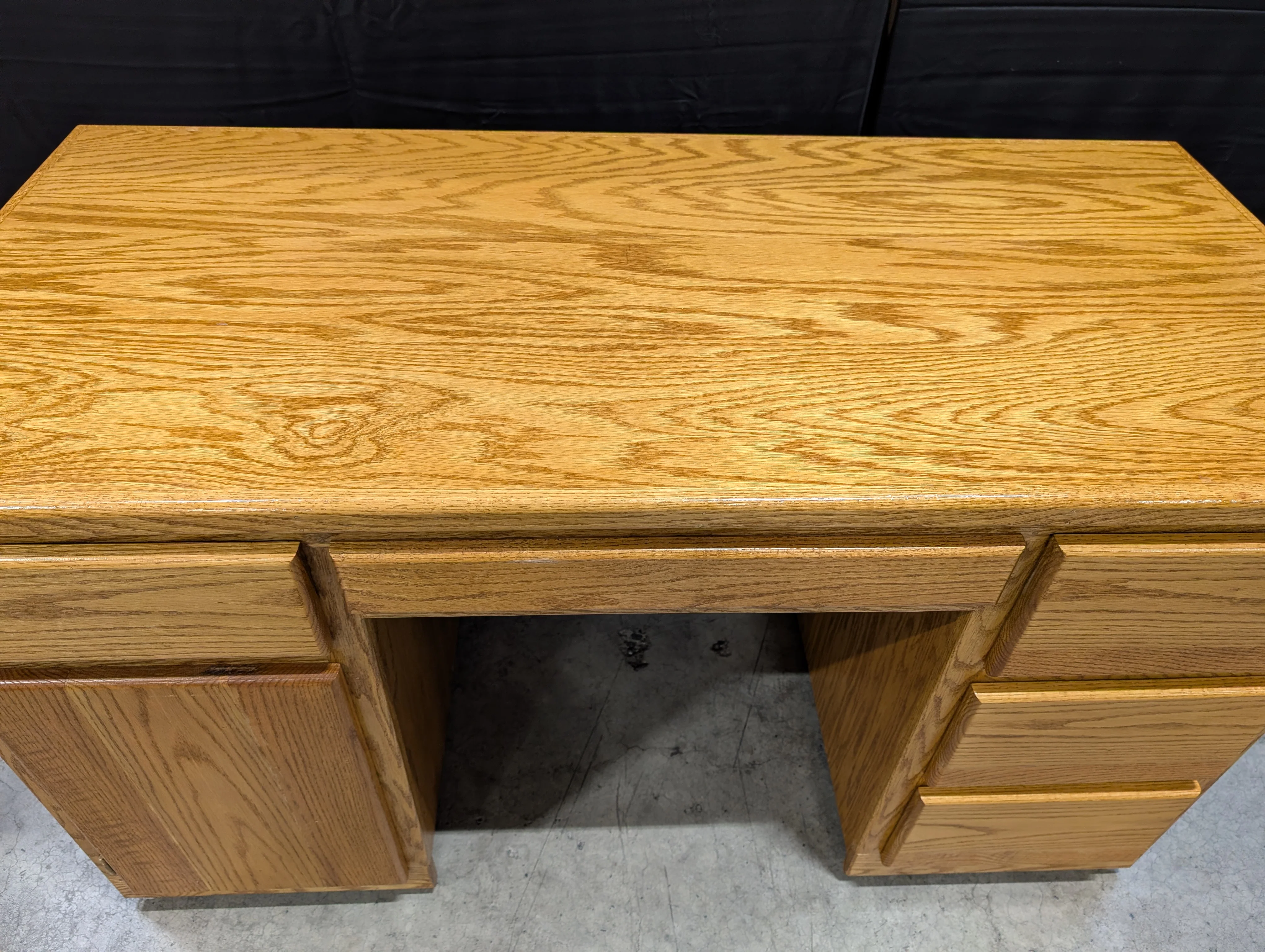 Solid Oak Desk - Image 5