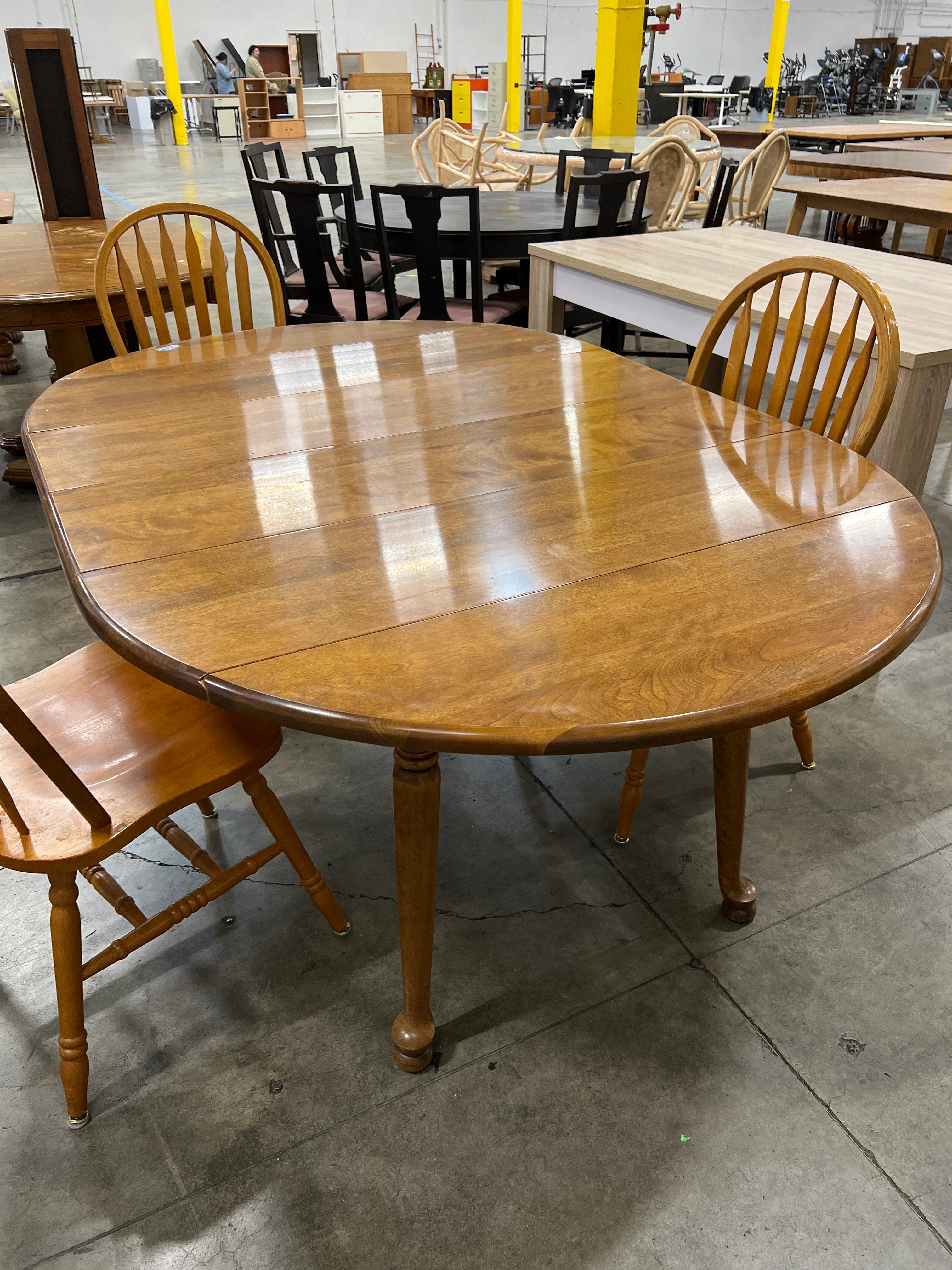 Queen Ann Style Dining Table