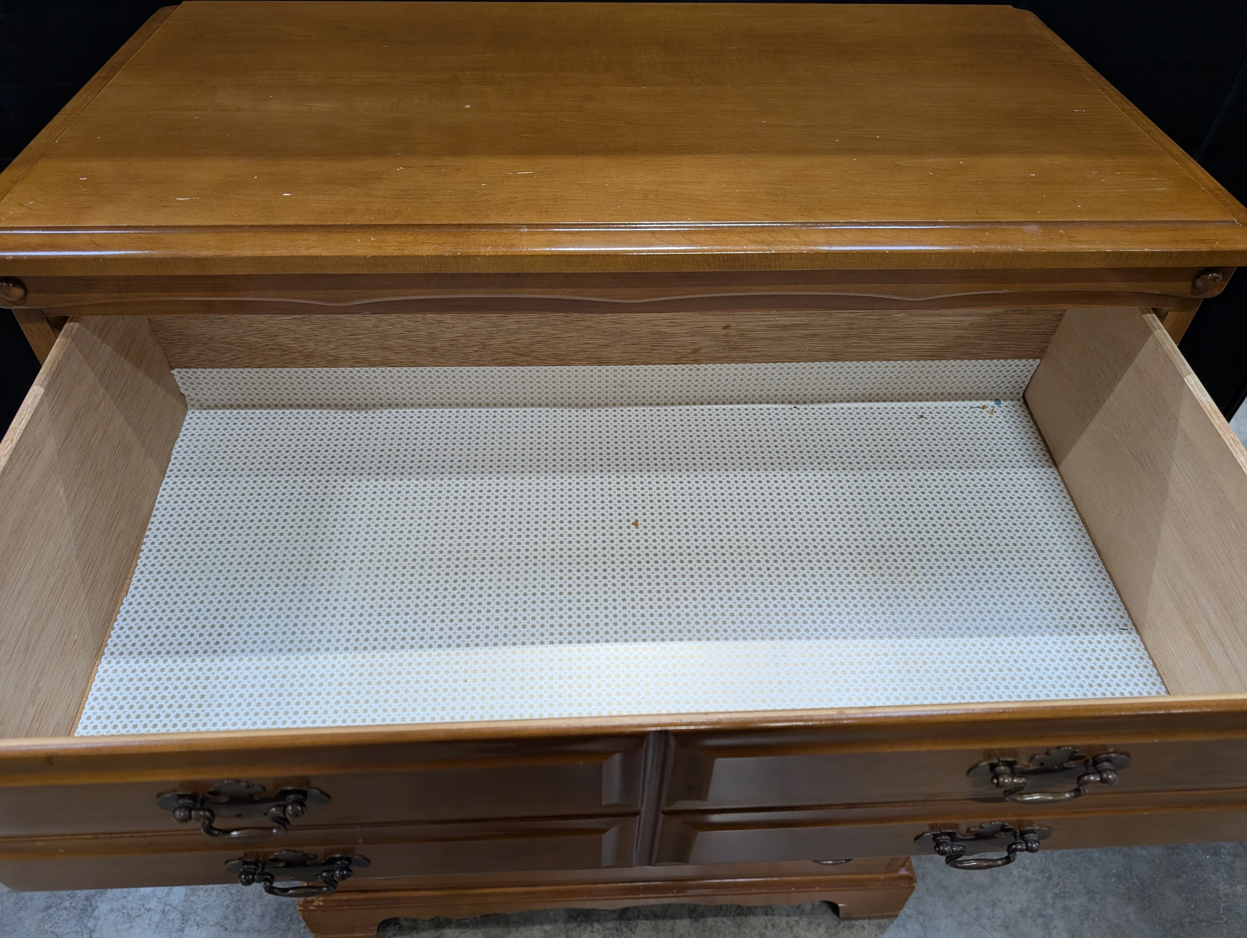 Traditional Five-Drawer Wooden Chest - Image 5