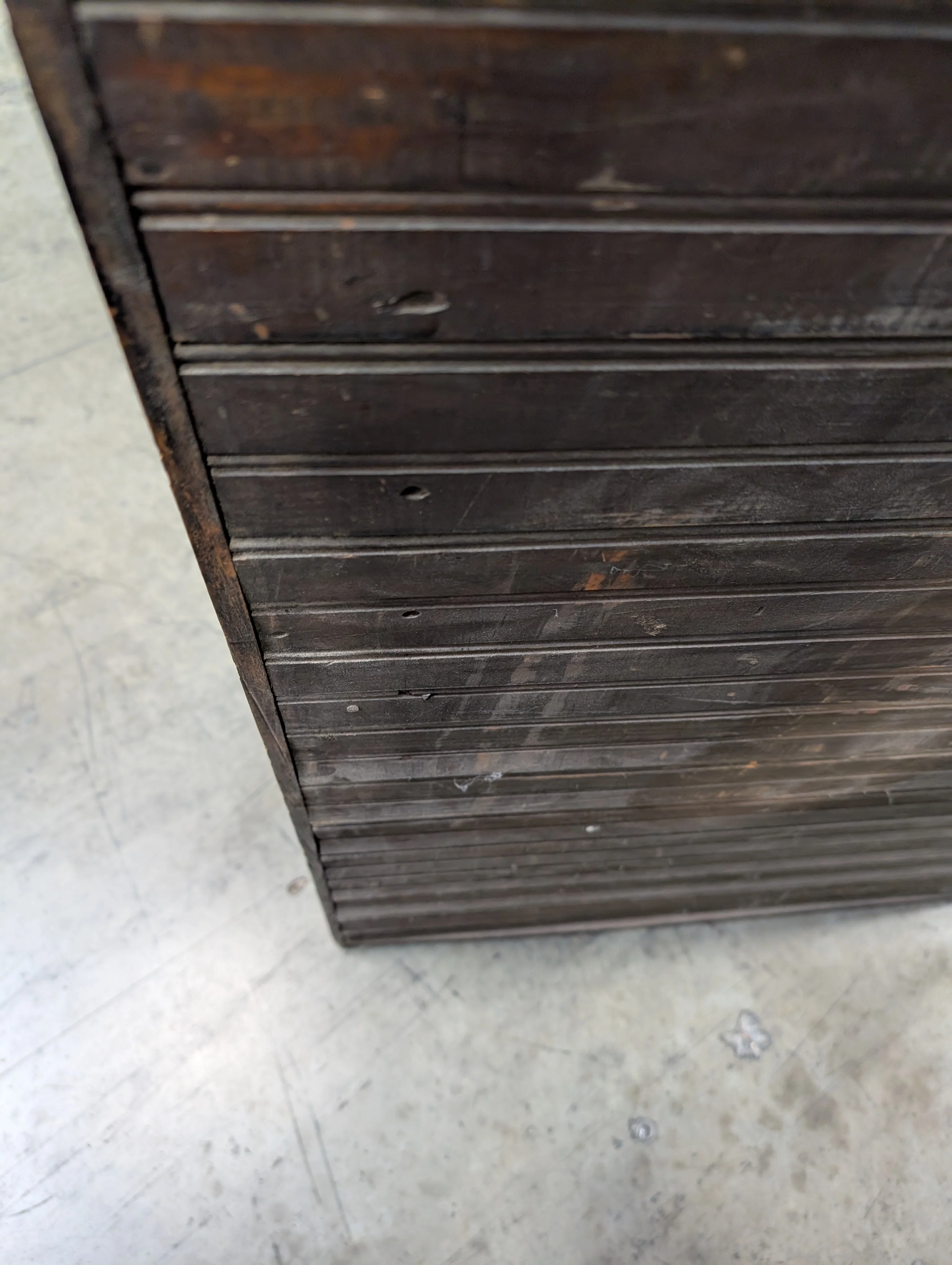 Vintage Oak Ice Box Cabinet - Image 4