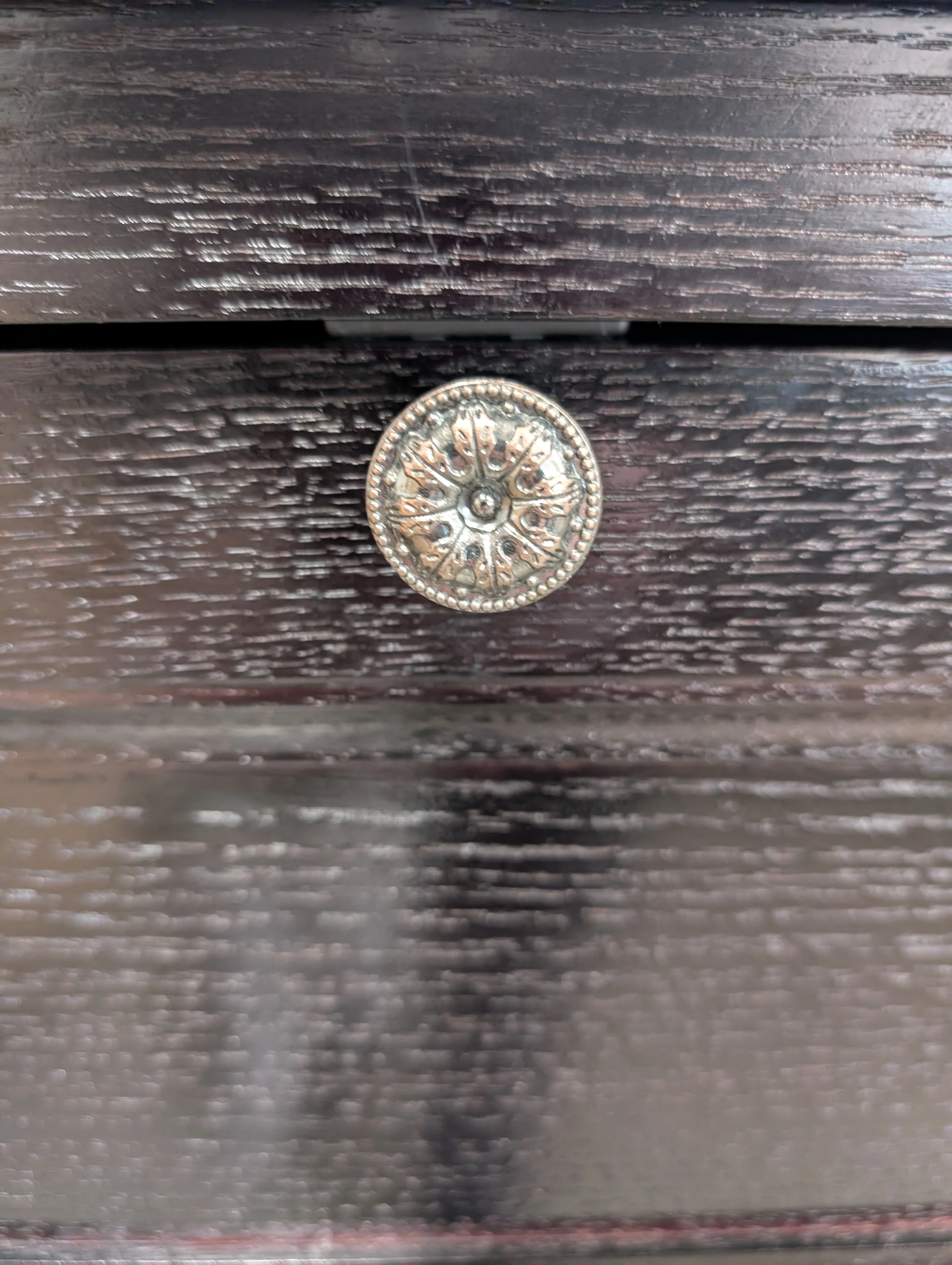 WineEnthusiast Dark Wood Cabinet - Image 6