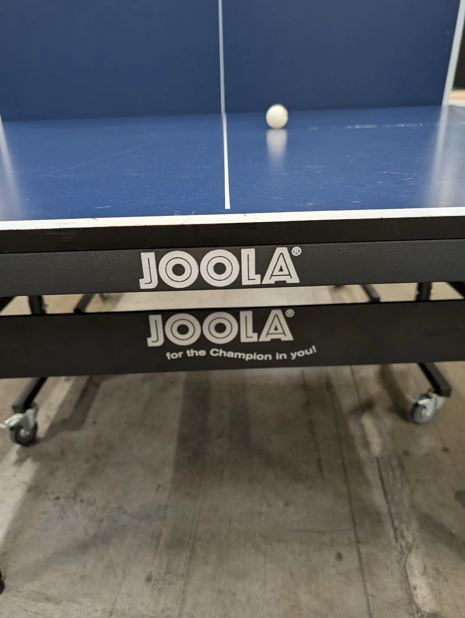 JOOLA Professional Indoor Table Tennis Table with Casters - Image 2