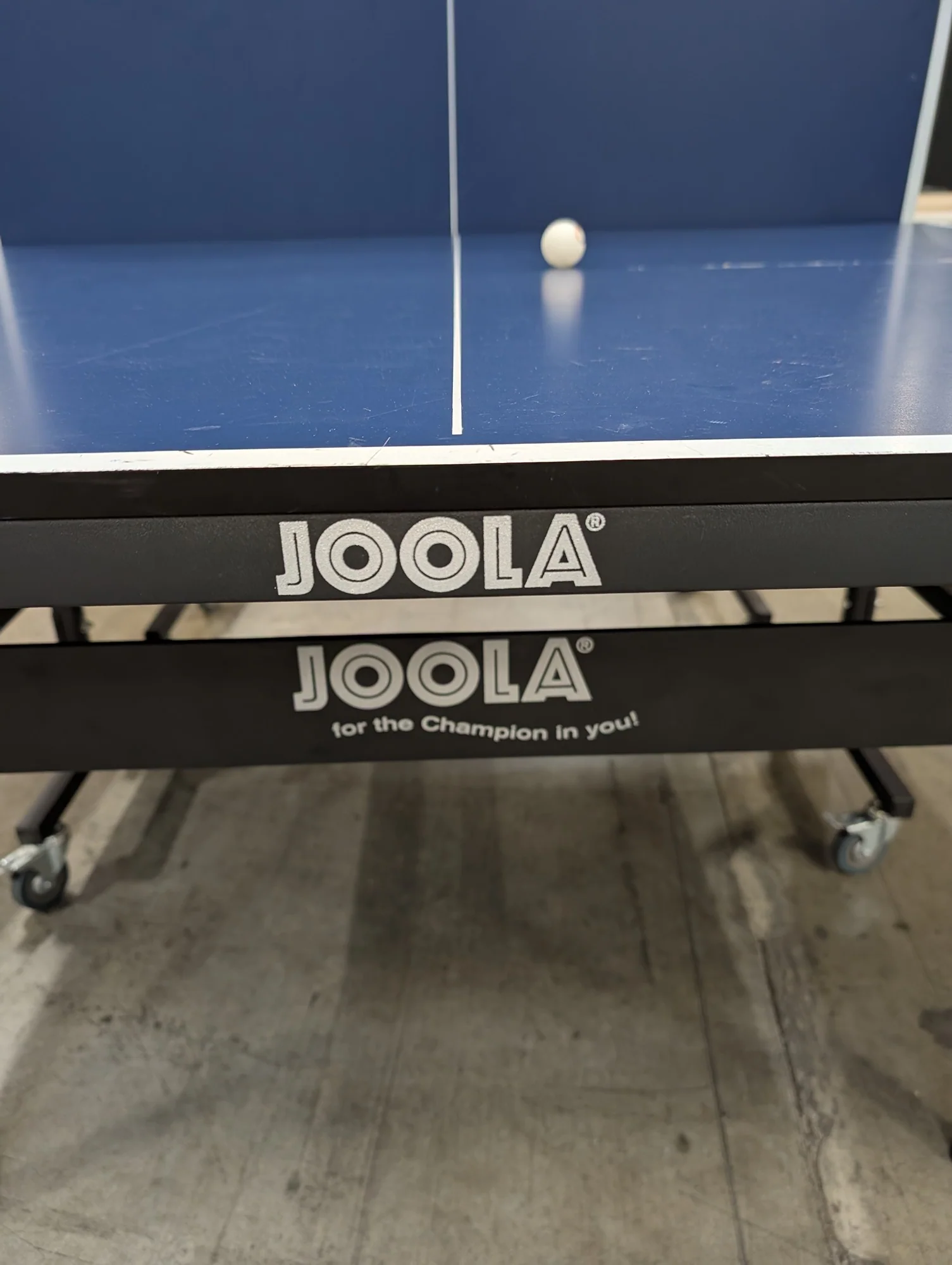 JOOLA Professional Indoor Table Tennis Table with Casters - Image 3