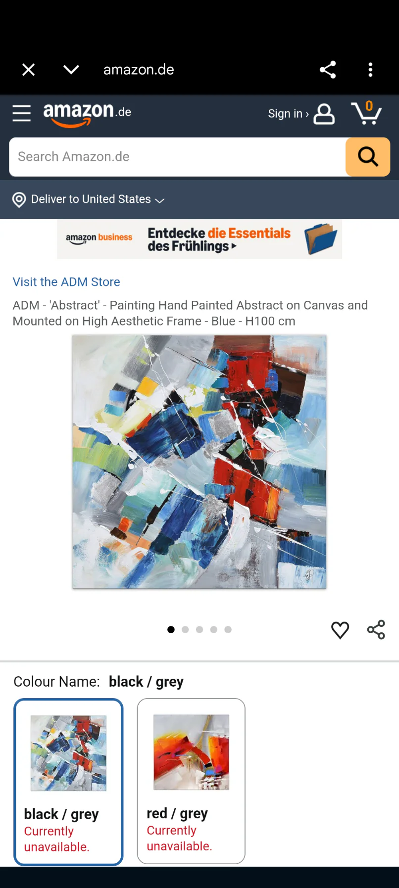 Vibrant Abstract Canvas Wall Art - Image 4