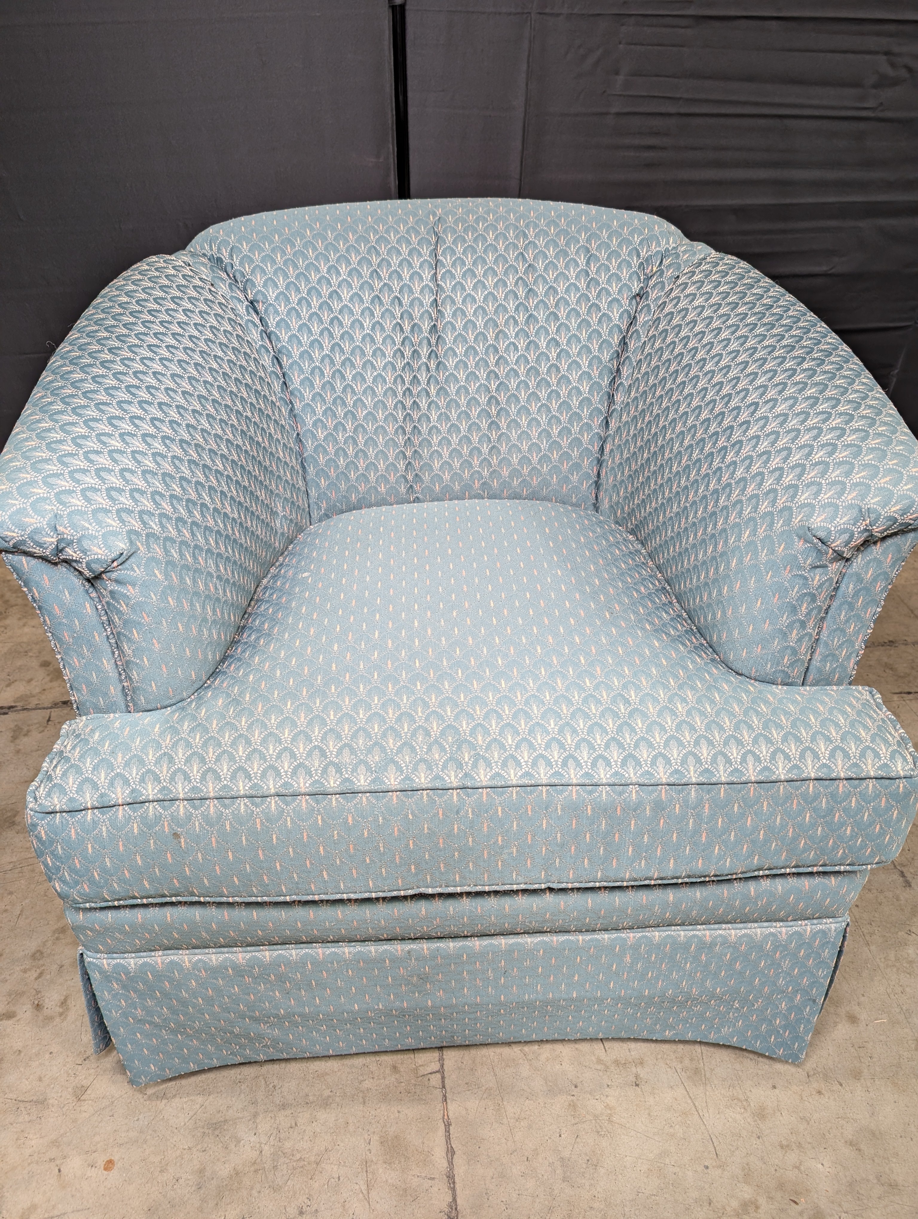 Drexel Heritage Barrel Armchair - Image 3