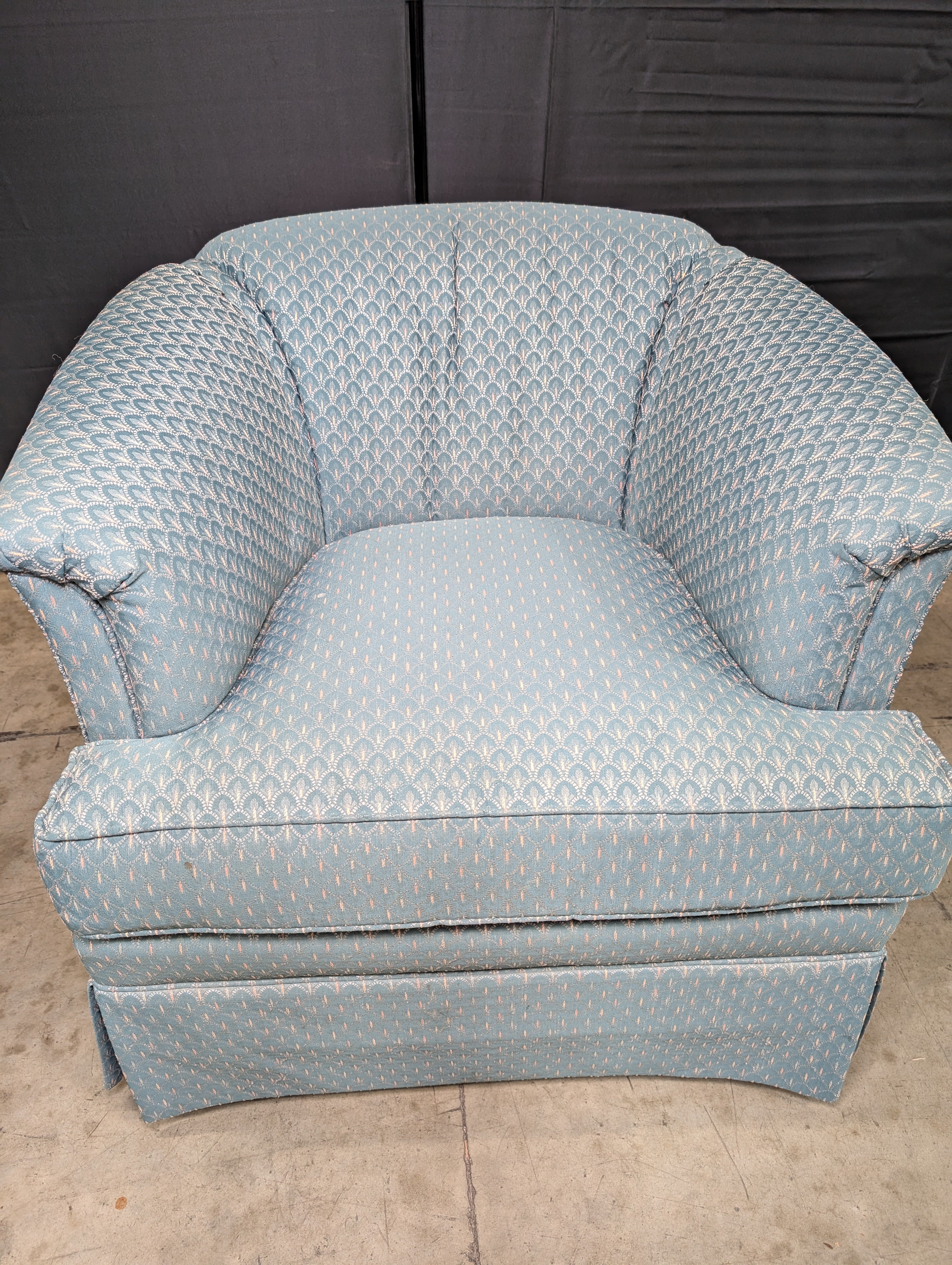 Drexel Heritage Barrel Armchair - Image 4