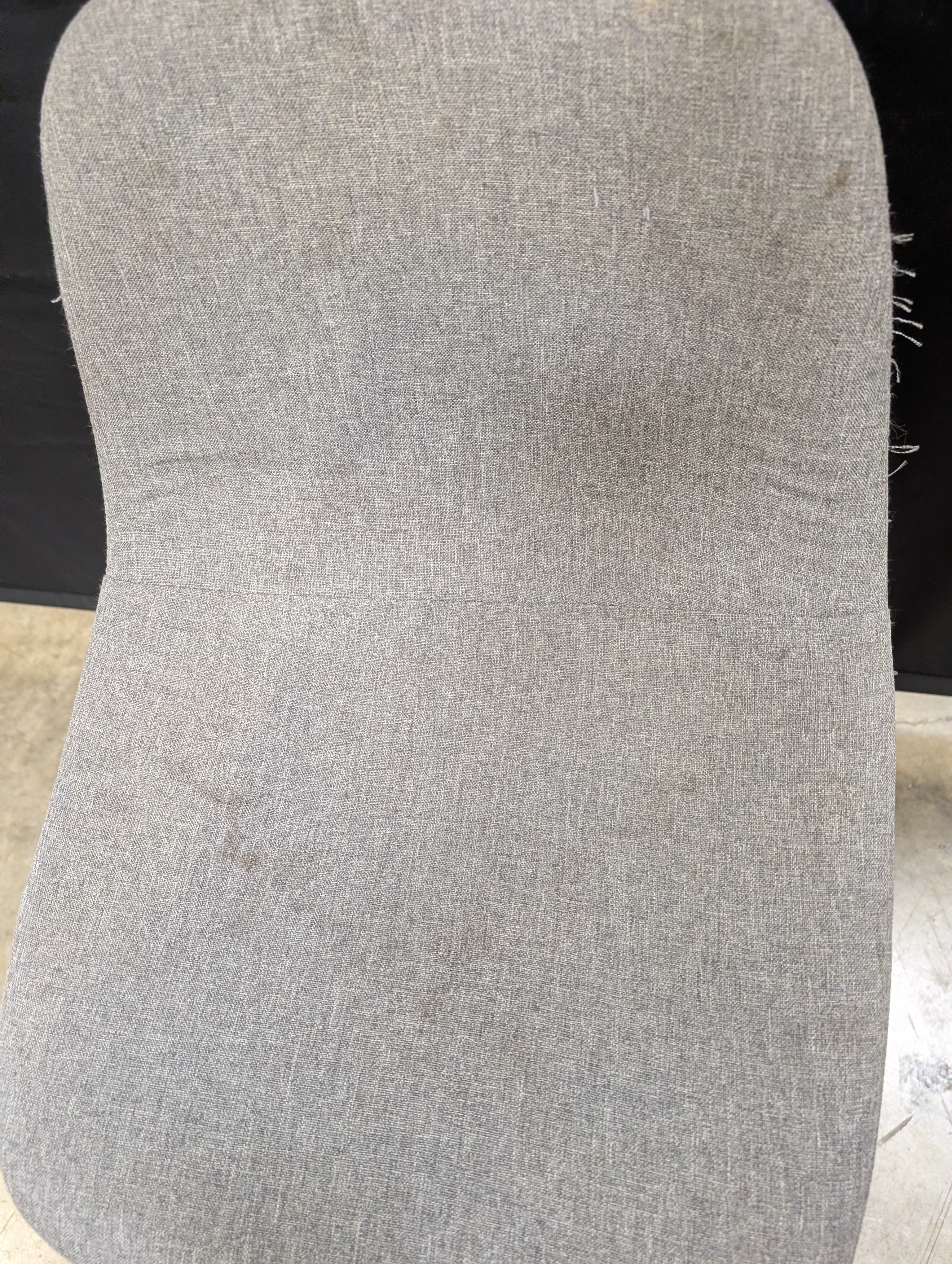 Grey Fabric Counter Stool - Image 3