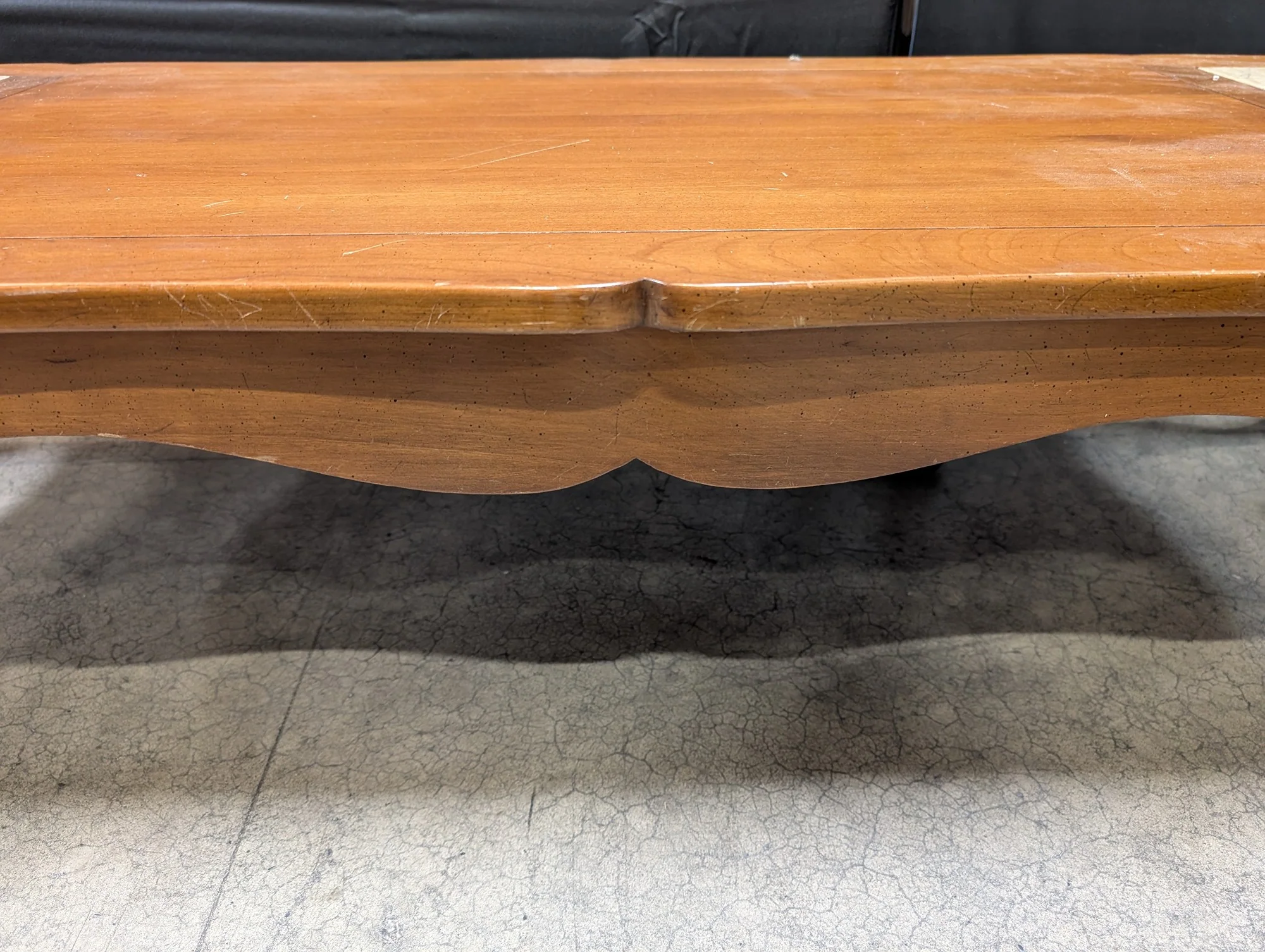 HERITAGE Wood Coffee Table with Stone Inlays - Image 3