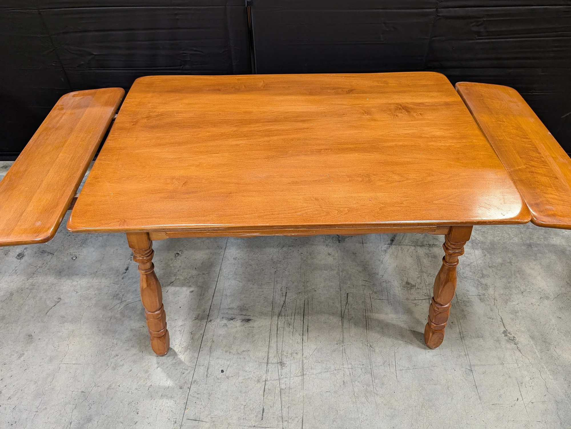 Versatile Wood Drop Leaf Dining Table - Image 3