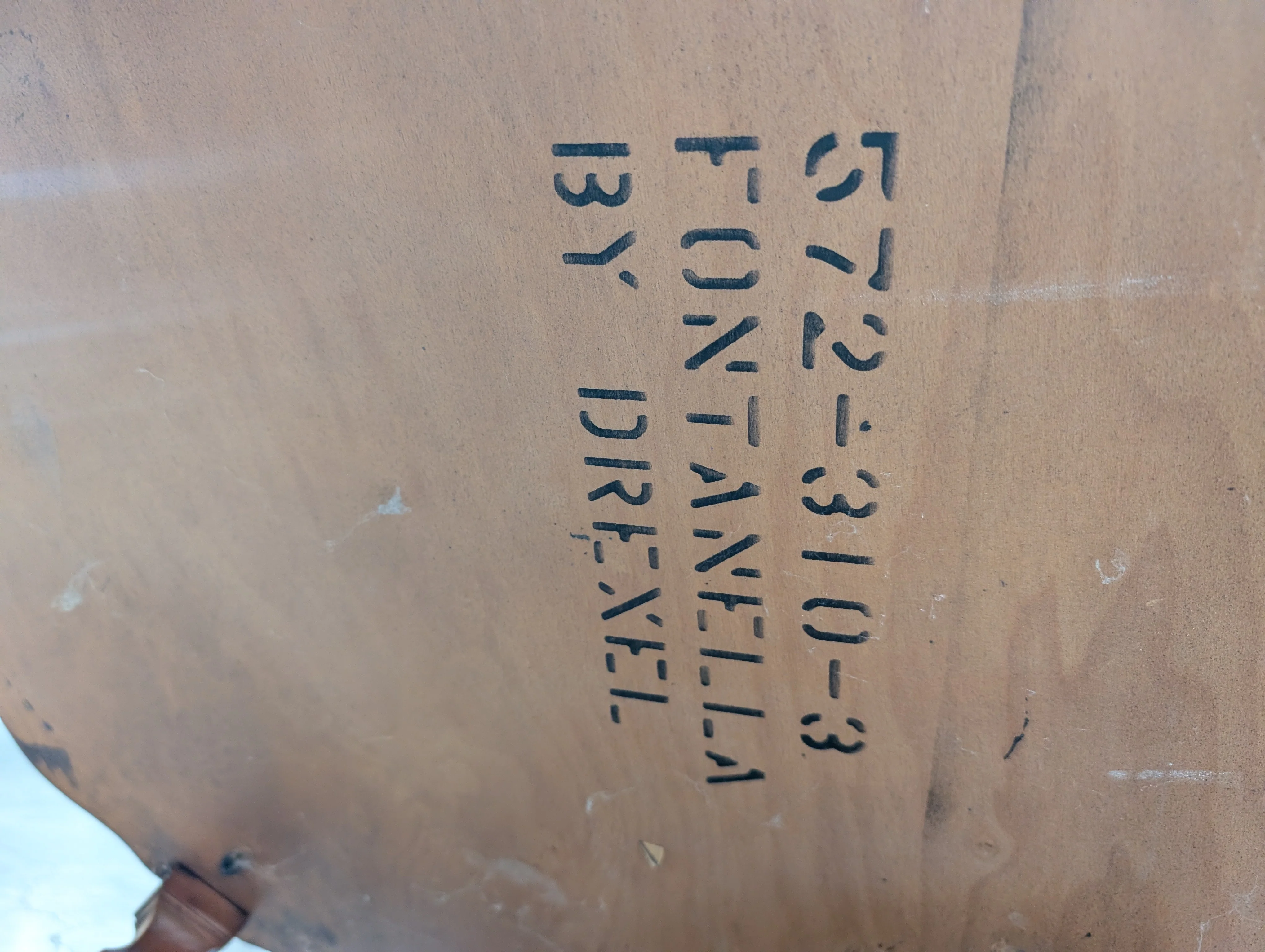 Octagonal DREXEL Two-Tier Wood Accent Table - Image 4