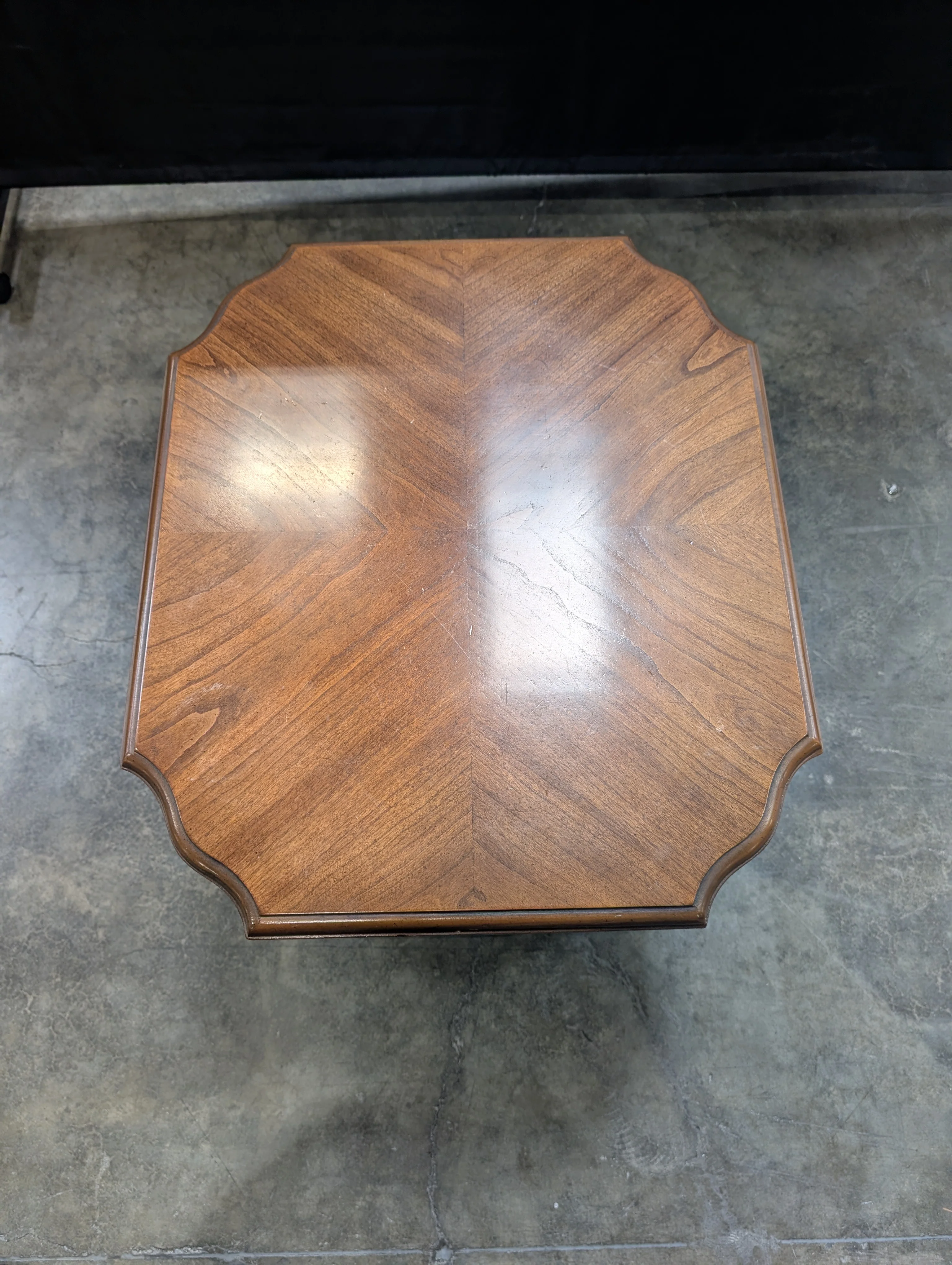 Octagonal DREXEL Two-Tier Wood Accent Table - Image 6