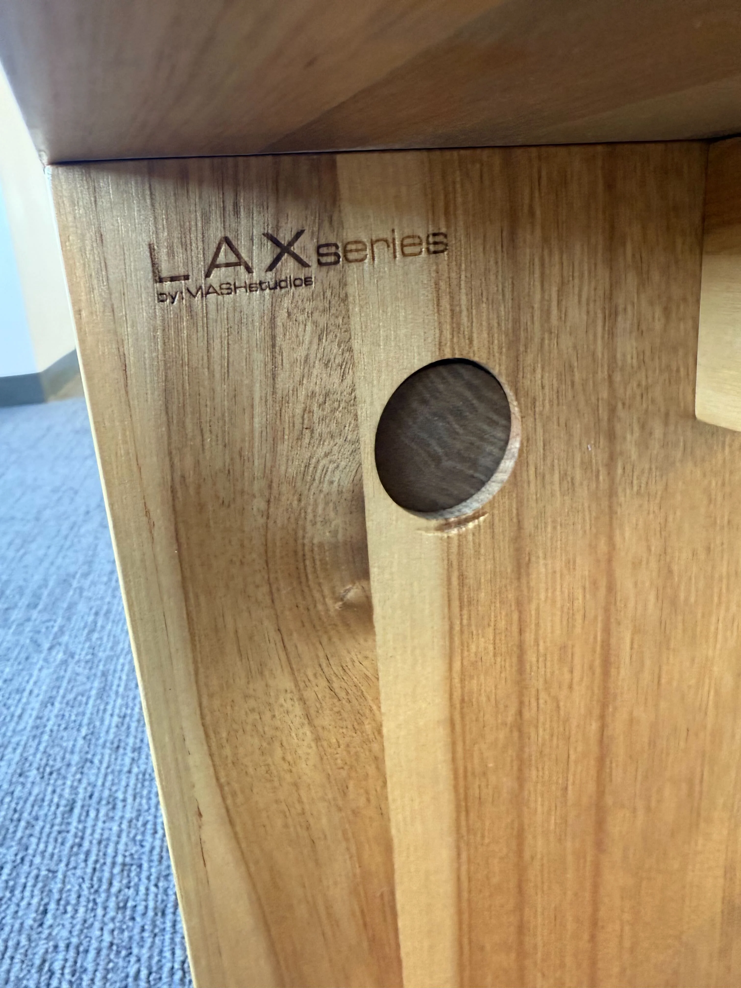 LAXseries Dining Bench designed by MASH Studios  - Butcher Block Style - Image 4