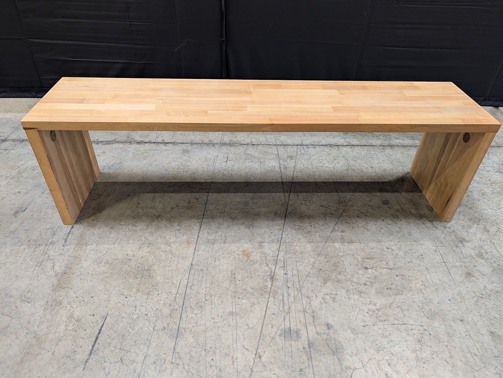 LAXseries Dining Bench designed by MASH Studios  - Butcher Block Style - Image 8