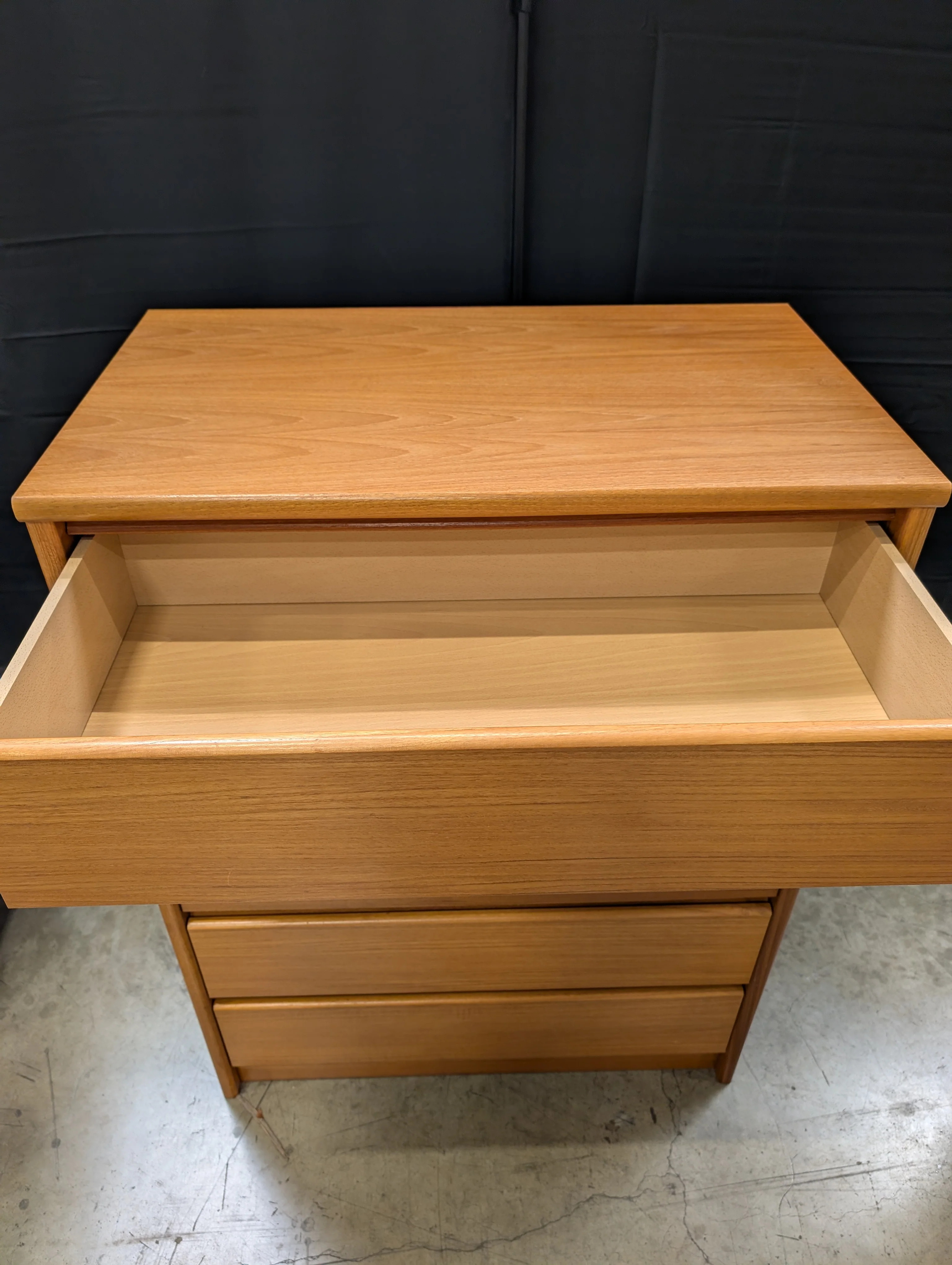 Contemporary Wood Five-Drawer Dresser - Image 2
