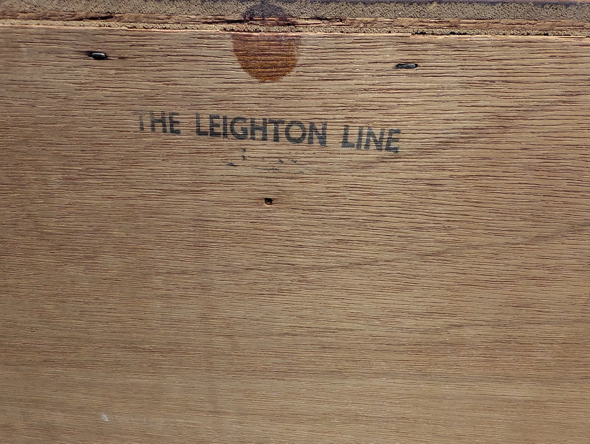 The Leighton Line Mid-Century Modern Tapered Wood Dresser - Image 4