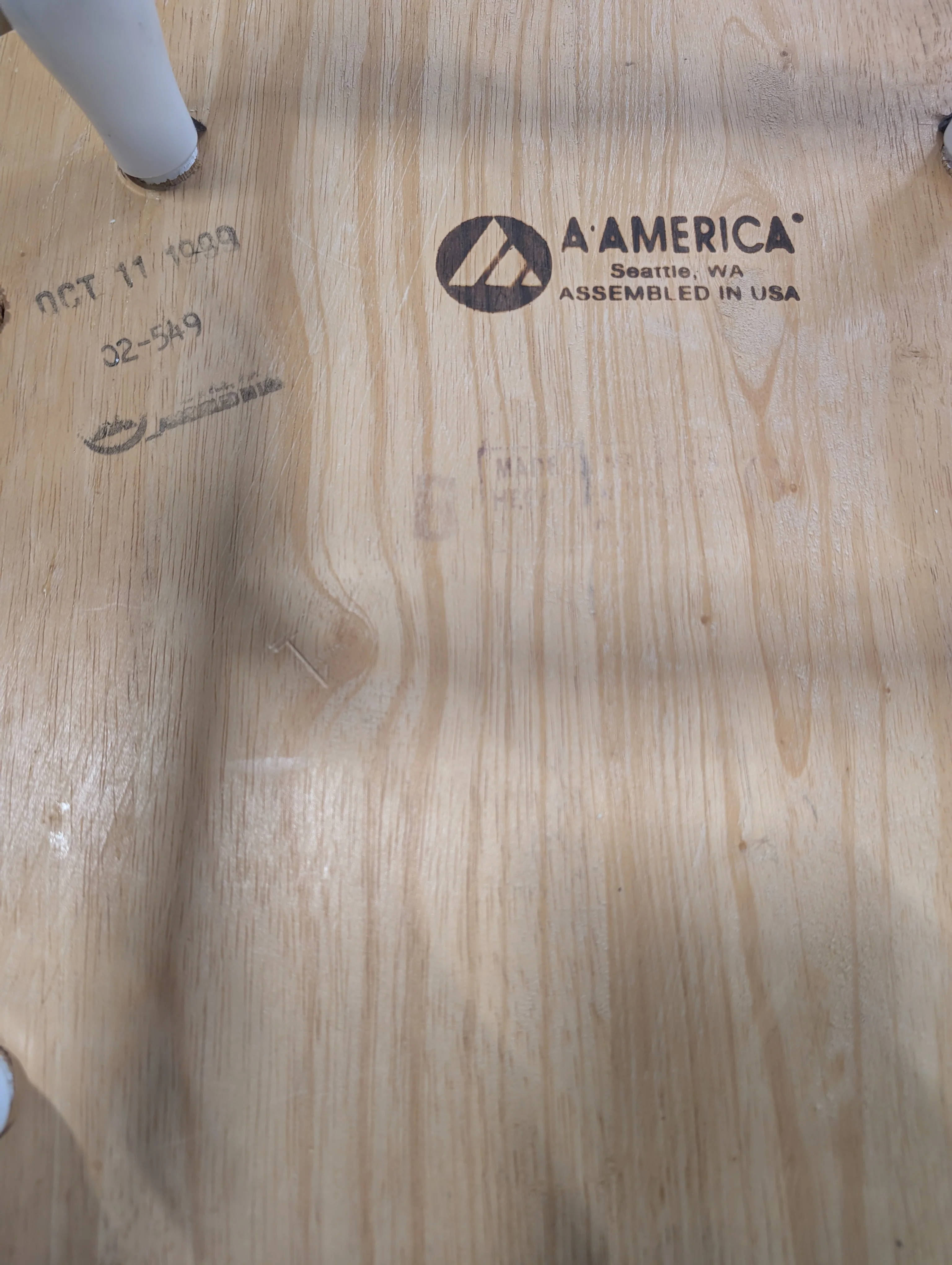 A'America Two-Tone Windsor Style Dining Chair - Image 6