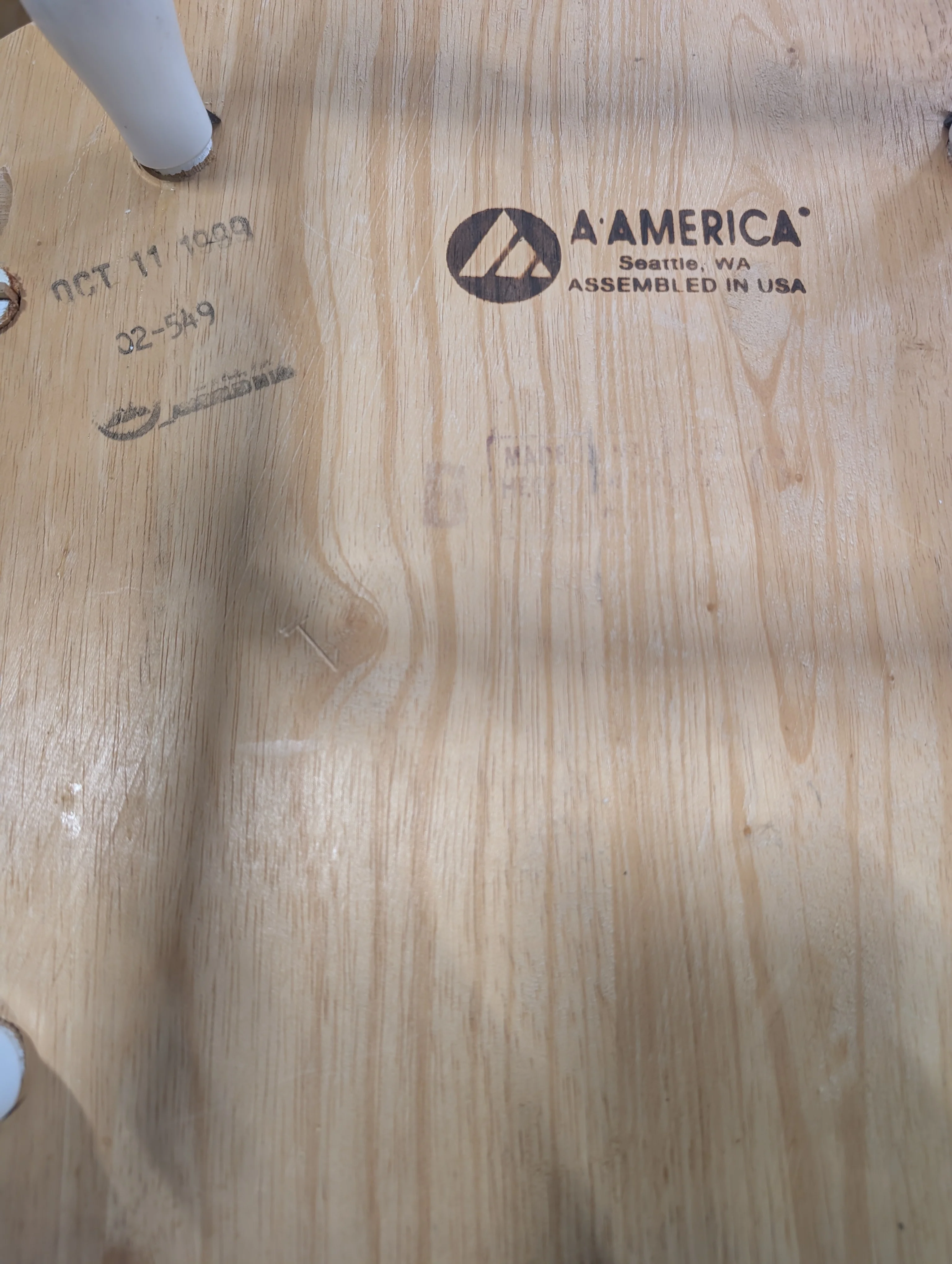 A'America Two-Tone Windsor Style Dining Chair - Image 7