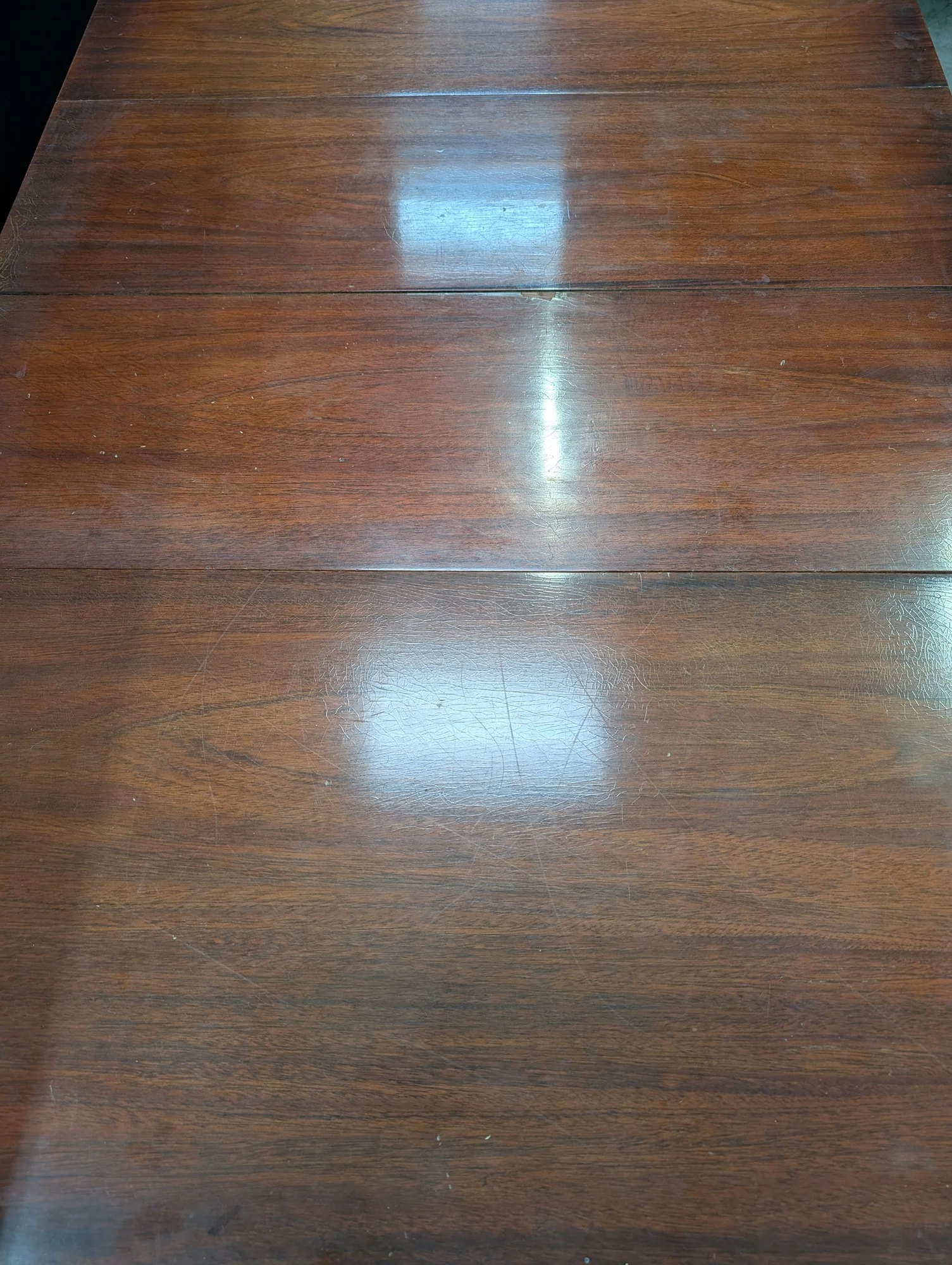 Traditional Hardwood Drop-Leaf Dining Table with Pedestal Base - Image 4